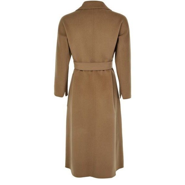 Max Mara MAX MARA Esturia Belted Brown Wool Long Coat New & Authentic Size S / US 4 / IT 40 - 2 Thumbnail