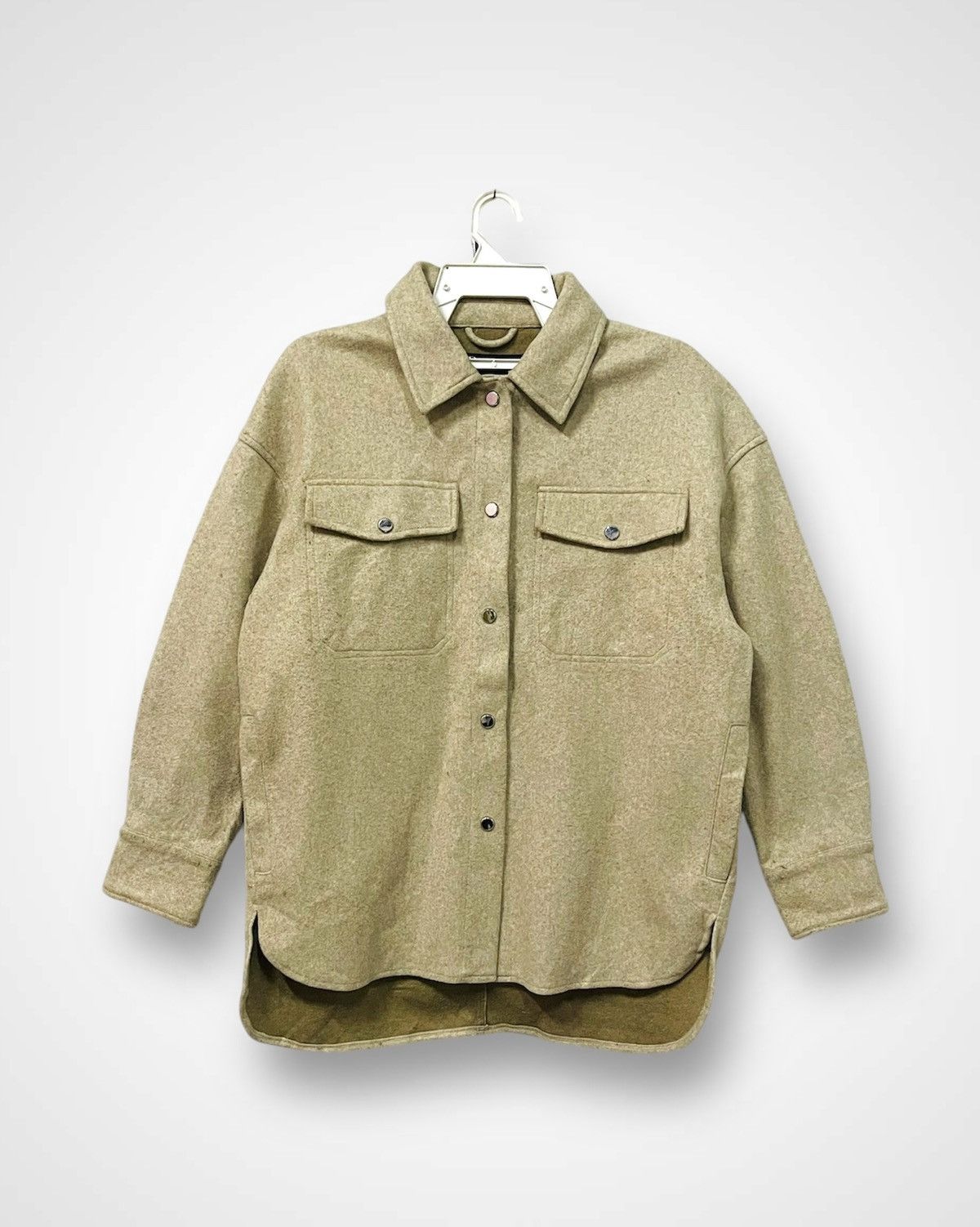 Zara Zara Button Tap Wool Jacket Size US M / EU 48-50 / 2 - 1 Thumbnail