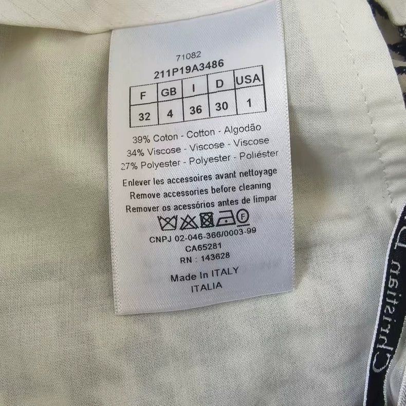 Dior Dior dior houndstooth patterned long pants-2507 Size US 32 / EU 48 - 4 Thumbnail