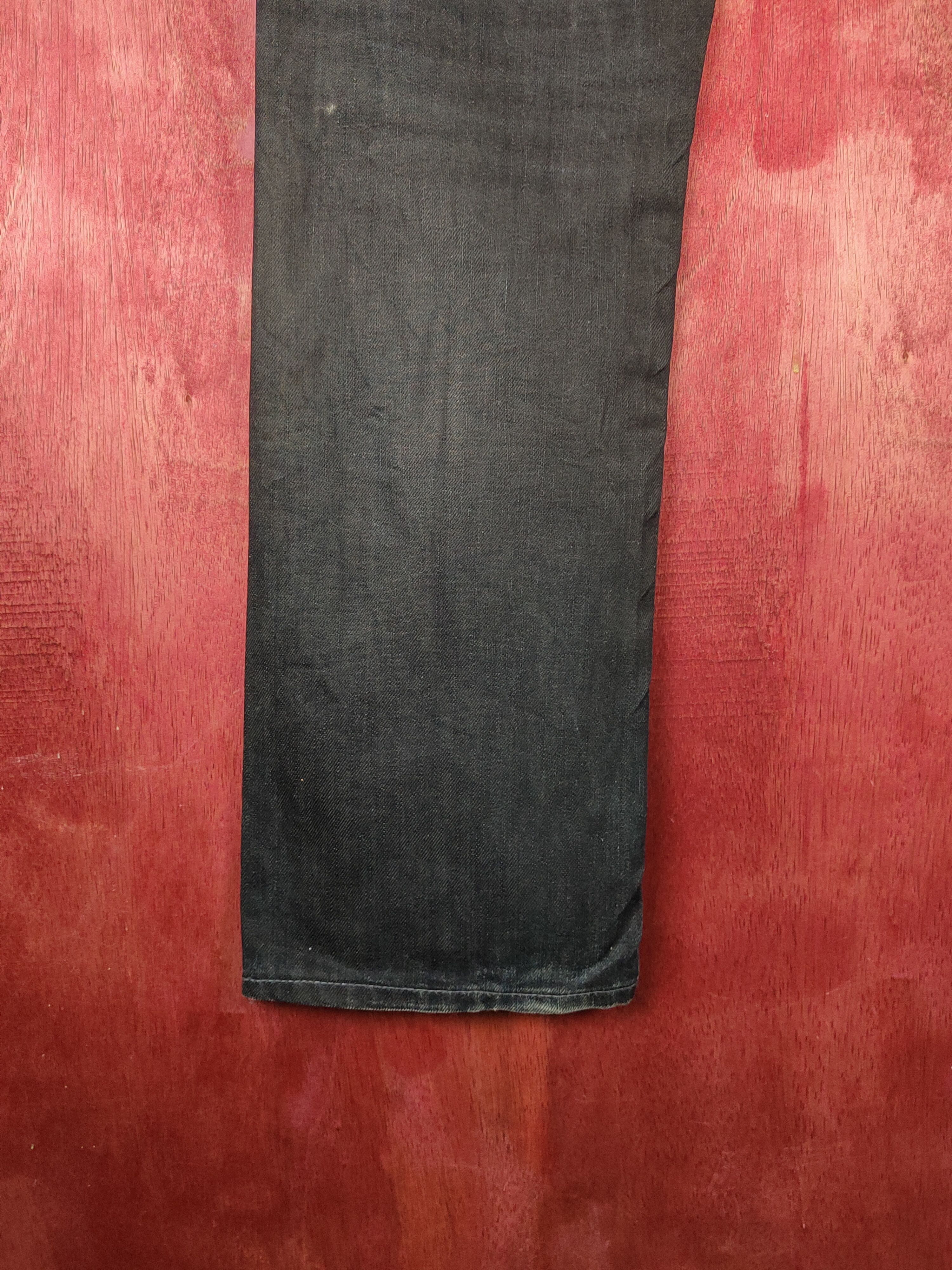 Banana Republic Banana Republic Black Distressed Ripped Jeans #S2315 Size US 32 / EU 48 - 10 Thumbnail