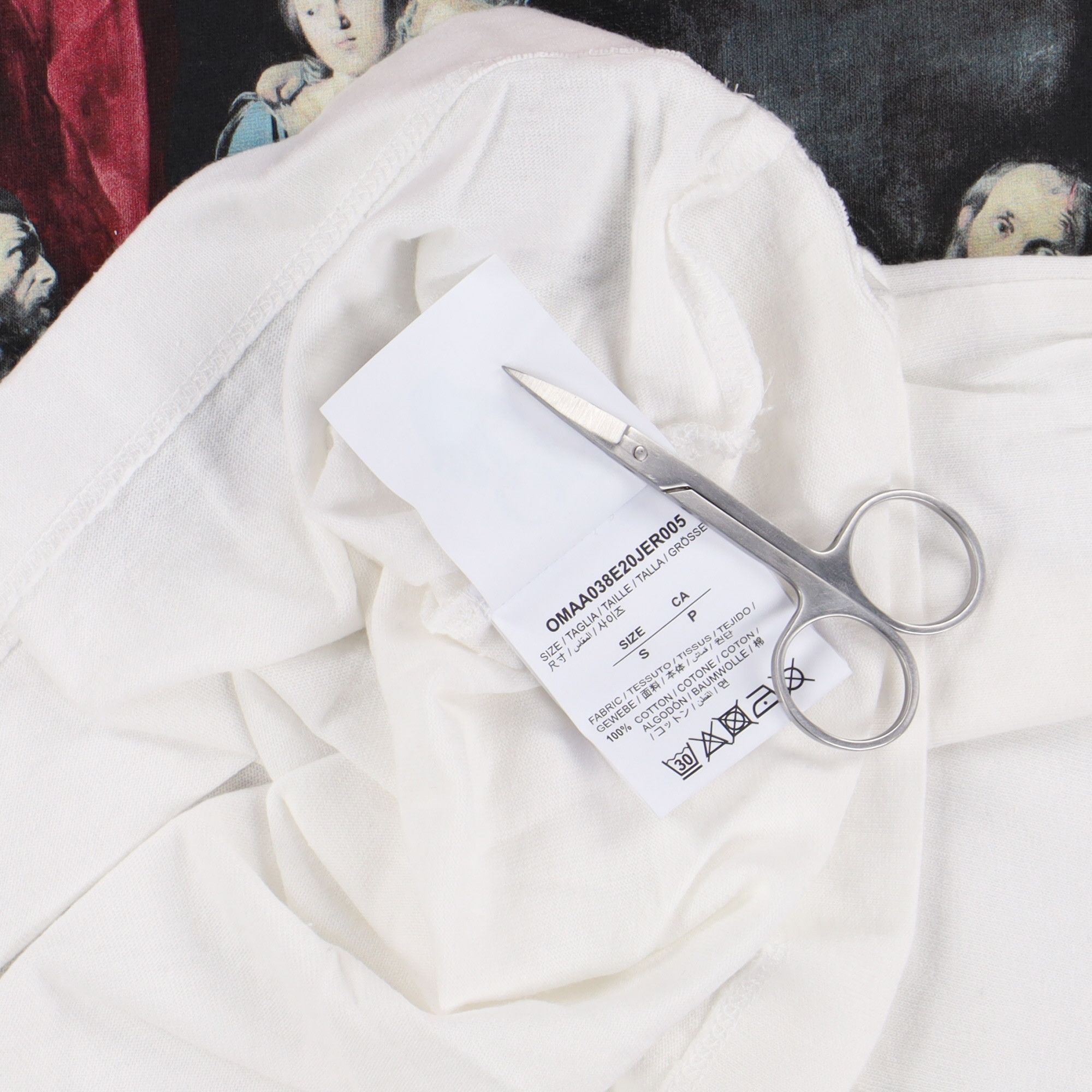 Off-White White Caravaggio Arrows Oversized T-Shirt Size US S / EU 44-46 / 1 - 6 Thumbnail