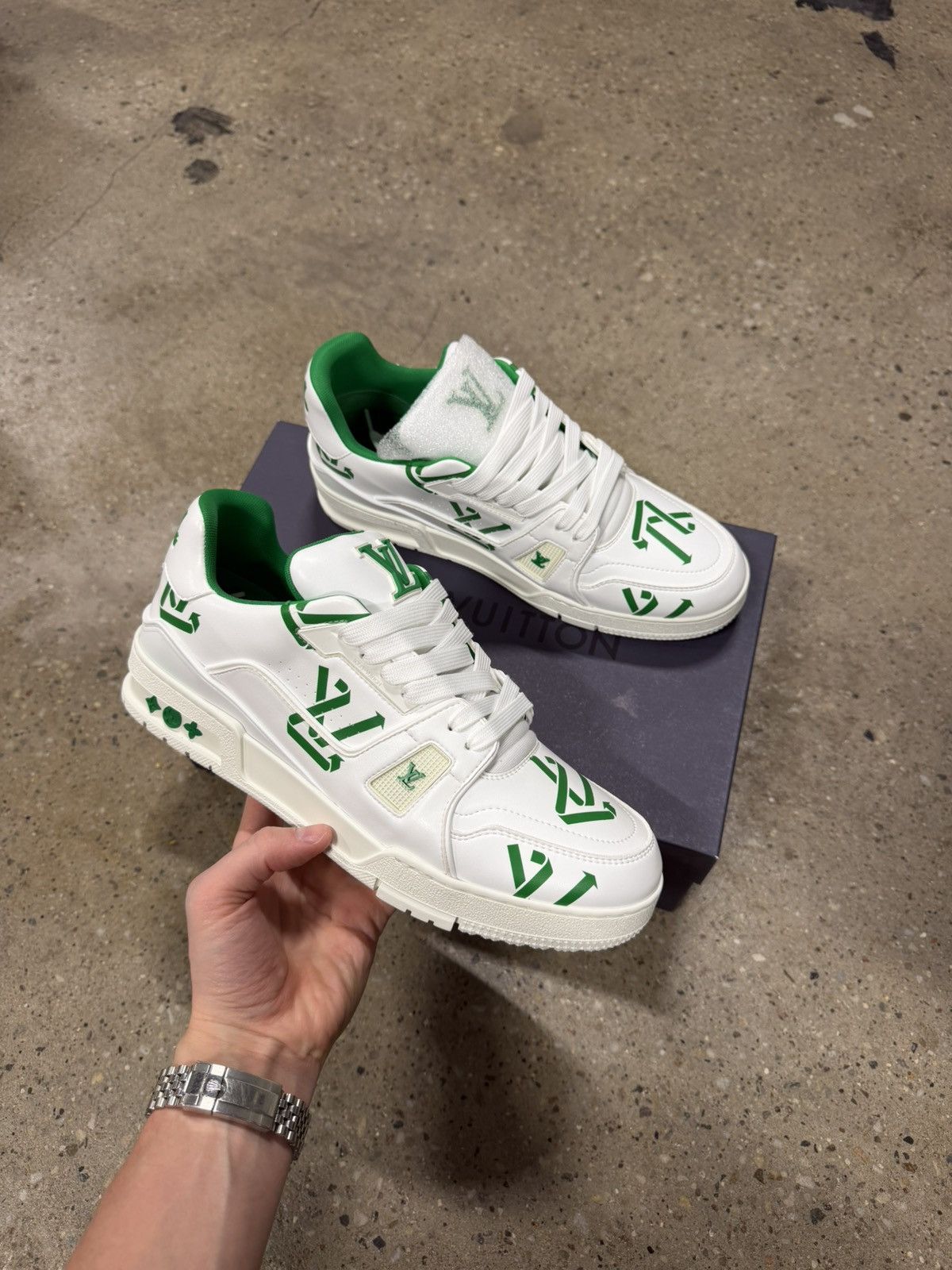 Louis Vuitton Louis Vuitton Trainer Sneaker NEW 1400$ Size US 8.5 / EU 41-42 - 1 Thumbnail