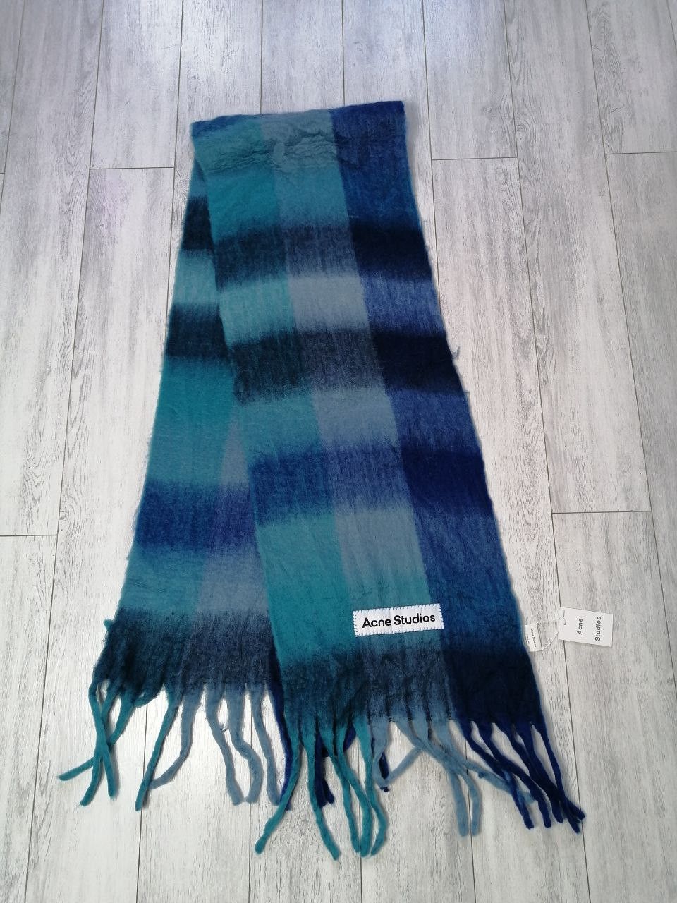 Acne Studios Acne Studios Big One Mohair/Wool and Alpaca Scarf Size ONE SIZE - 2 Thumbnail