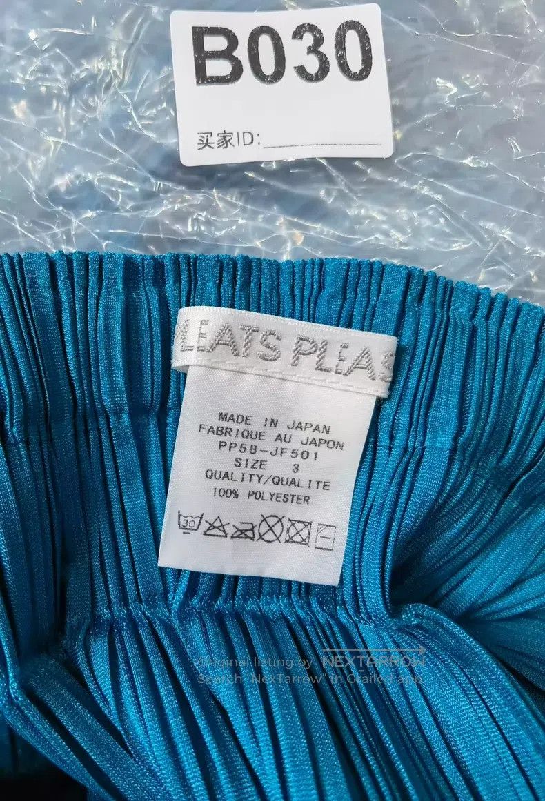 Issey Miyake Issey Miyake Blue Long Sleeve Size L / US 10 / IT 46 - 6 Thumbnail