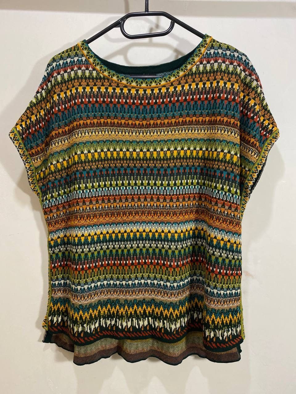 Vintage Ivko sweater poncho Size L / US 10 / IT 46 - 1 Thumbnail