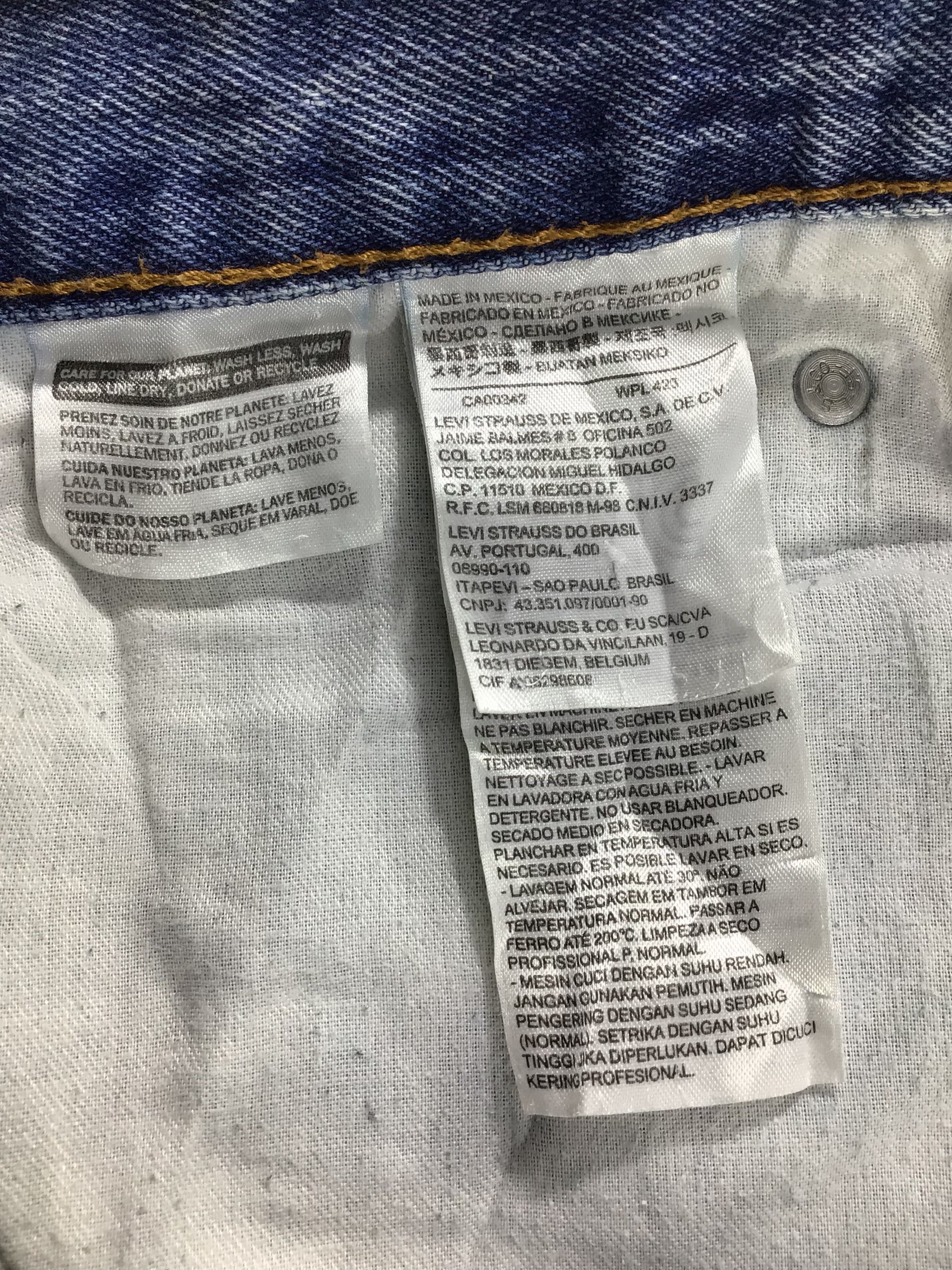 Levi's Vintage Levis Jeans Lot 550-J838 Size US 34 / EU 50 - 10 Thumbnail