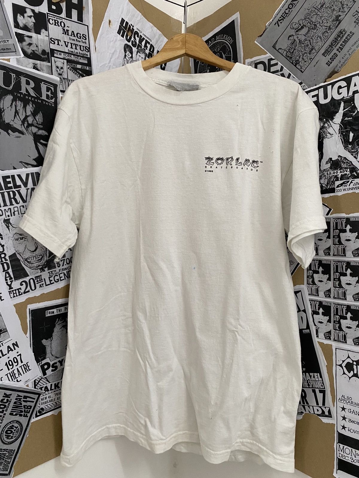 Rare Vintage 90's Zorlac Pushead