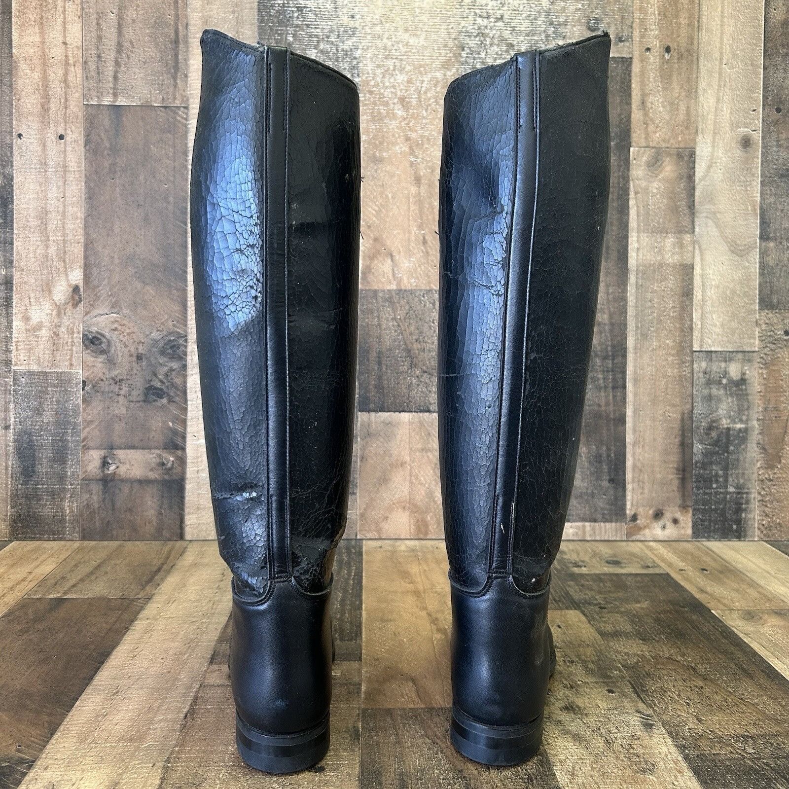 Vintage Dehners Vintage 42739 Tall Riding Western Boots Womens 7 C Size US 7 / IT 37 - 8 Thumbnail