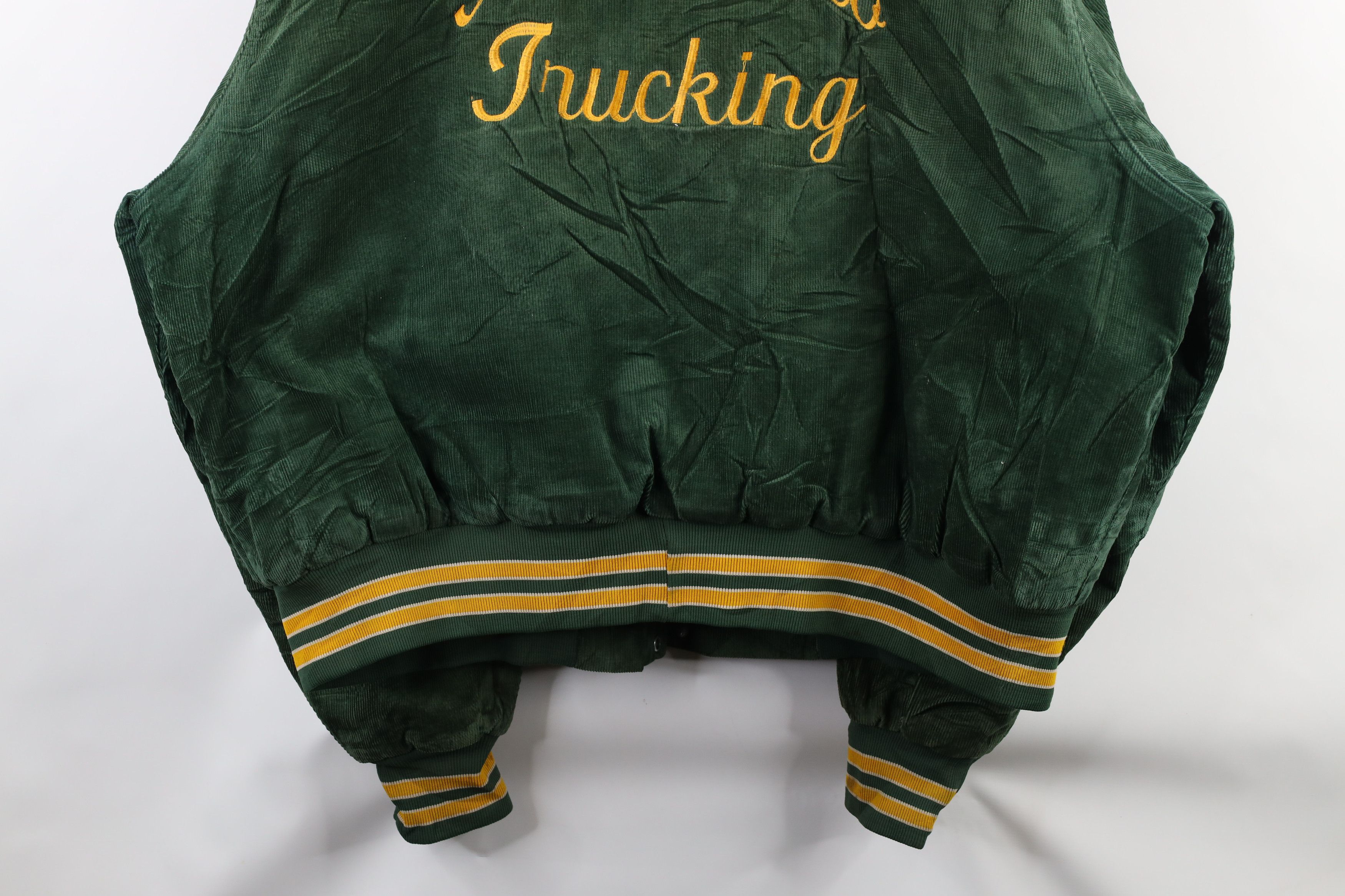 Vintage Vintage 70s Pinizzotto Trucking Corduroy Bomber Jacket USA Size US XXL / EU 58 / 5 - 19 Thumbnail