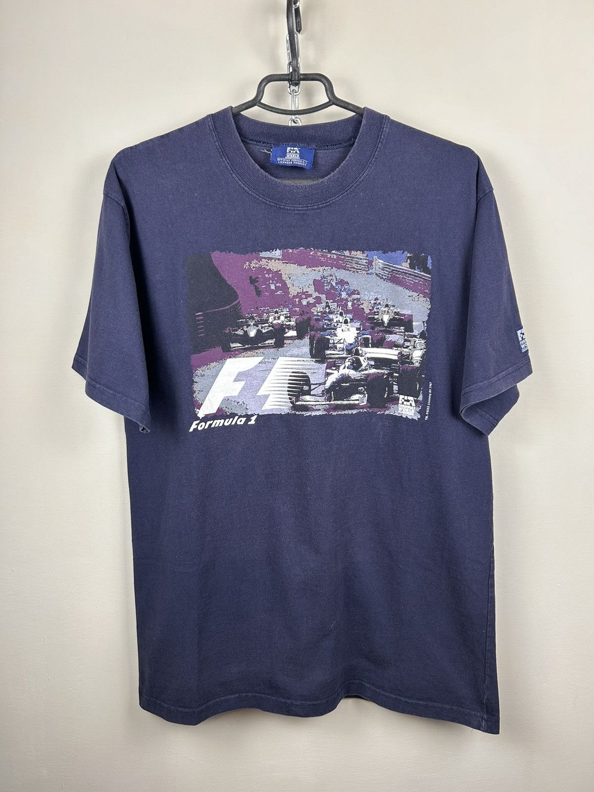 Formula 1 Vintage 80s Formula 1 Racing T shirt 1987 World Champions Size US L / EU 52-54 / 3 - 1 Thumbnail