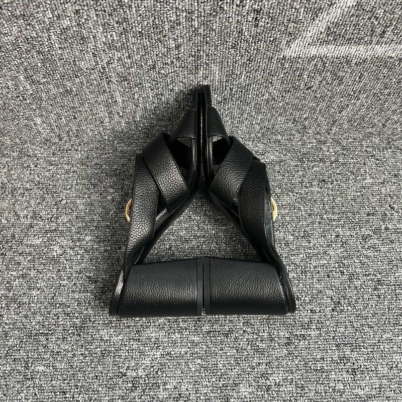 Louis Vuitton Louis Vuitton Black Strappy High Heel Sandals -2508 Size US 7 / IT 37 - 8 Thumbnail