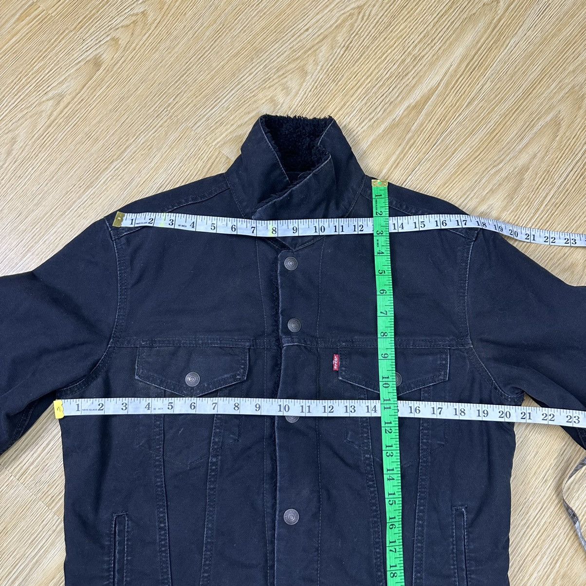 Levi's Levis 515 Denim Sherpa Jacket z185 Size US S / EU 44-46 / 1 - 10 Thumbnail