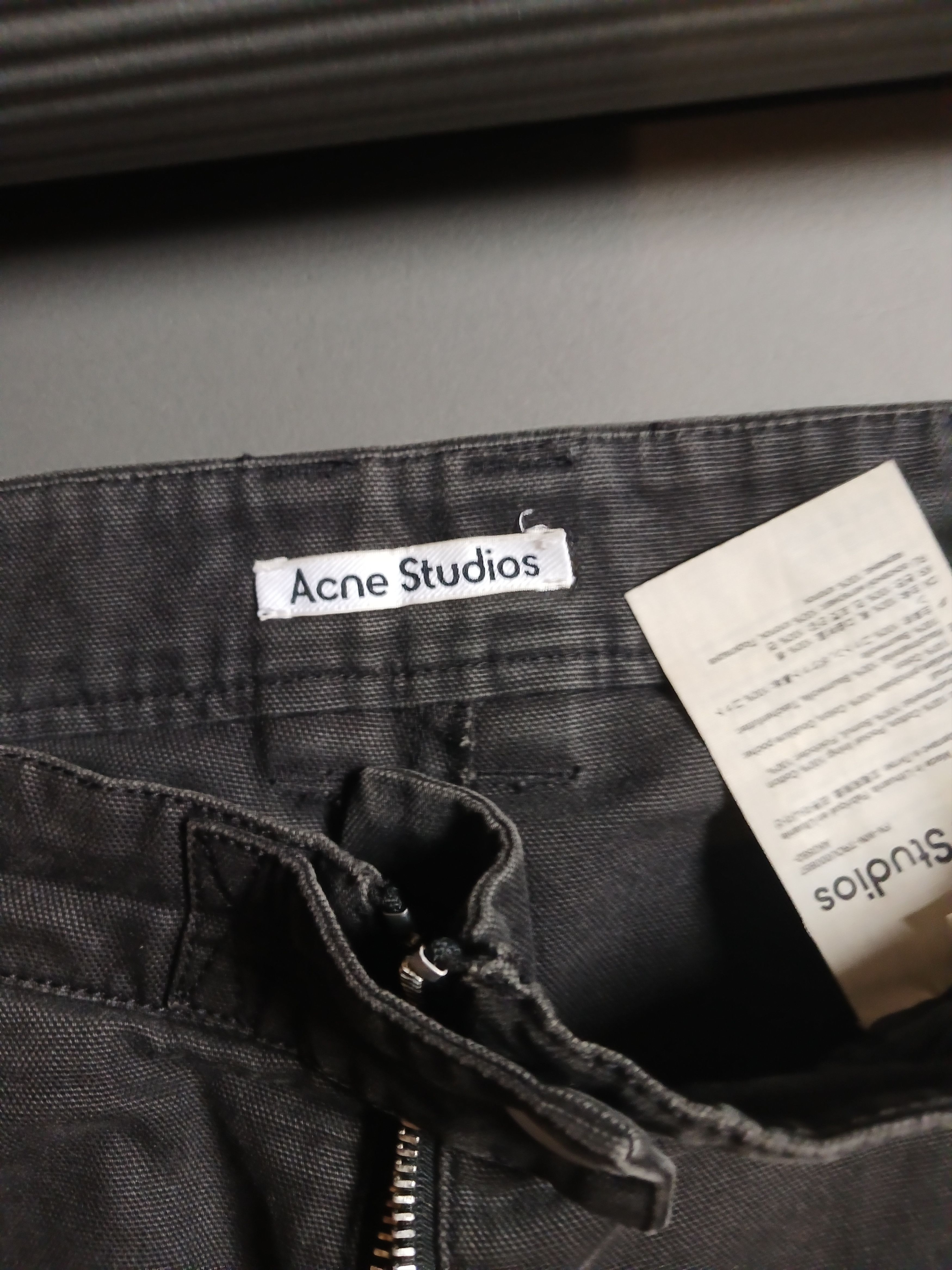 Acne Studios Acne Studios Cargo Charcoal Gray Size48 Size US 32 / EU 48 - 11 Thumbnail
