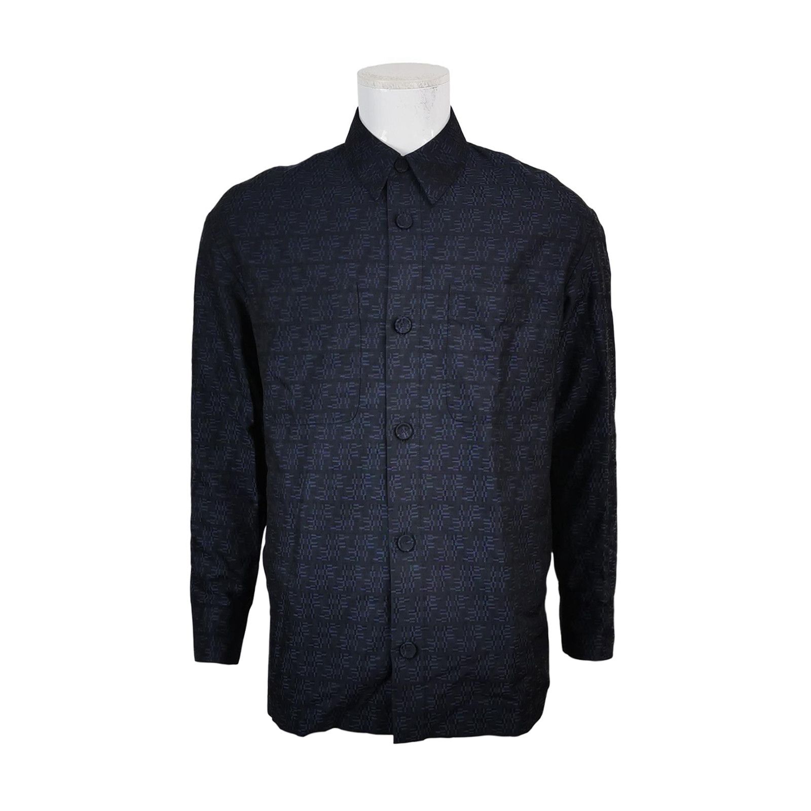 Fendi Fendi FF Logo Viscose Blend Jacket Size 46 Size US S / EU 44-46 / 1 - 1 Thumbnail