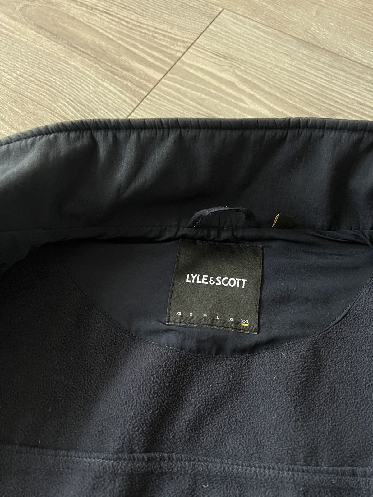 Designer × Lyle & Scott ‼️Archival Lyle & Scott Heavy Waterproof Material Zip Jacket‼️ Size US XXL / EU 58 / 5 - 16 Thumbnail