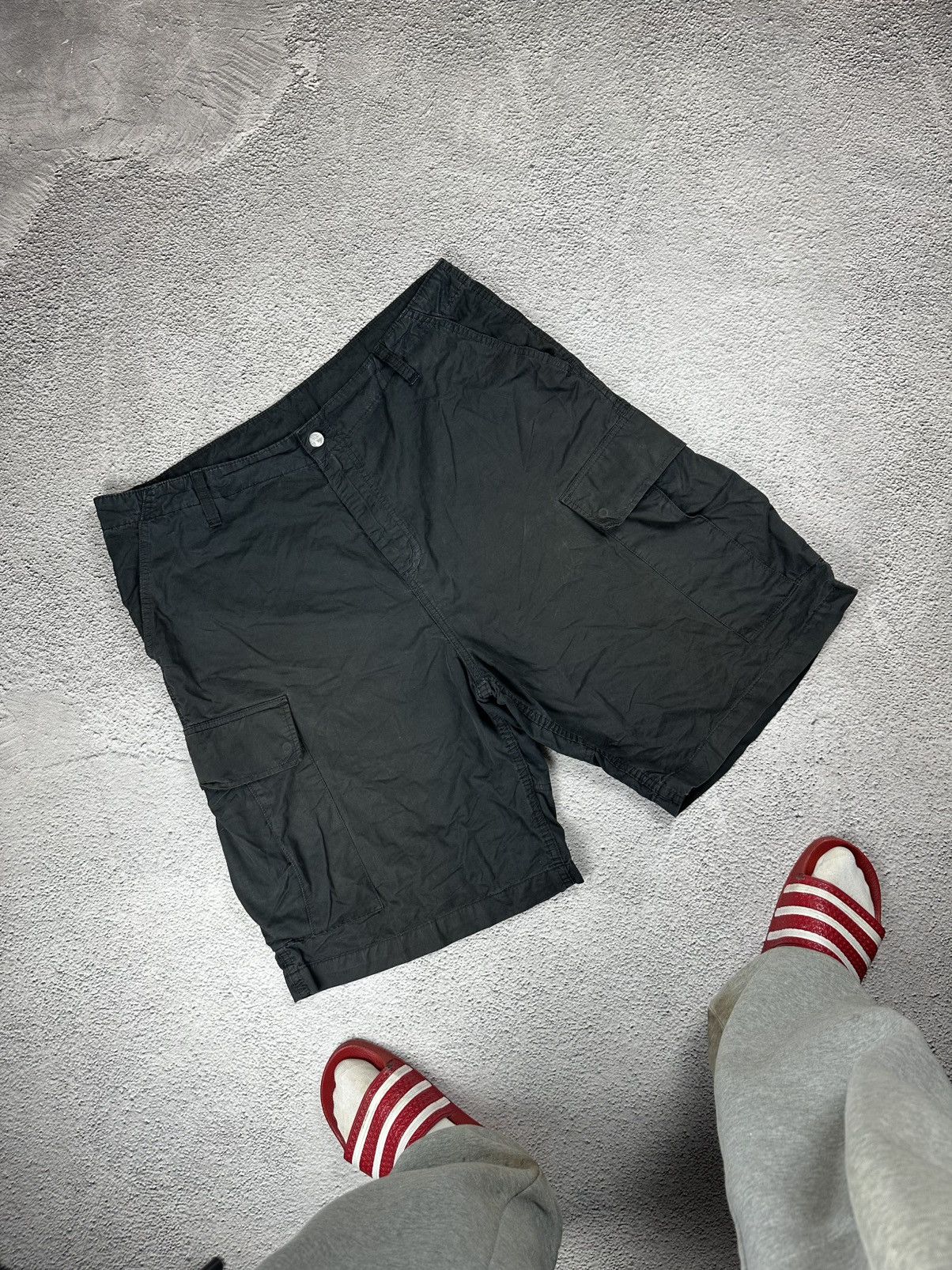 Vintage Carhartt Cargo Bermuda Faded Shorts Baggy Y2K