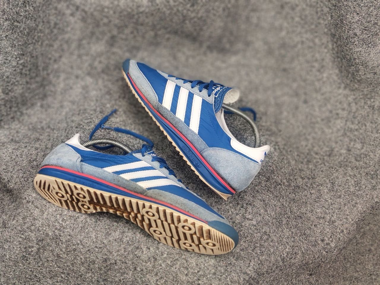 Adidas Vintage Adidas Originals SL 72 Blue Sneakers Y2K Style Shoes Size US 9.5 / EU 42-43 - 3 Thumbnail