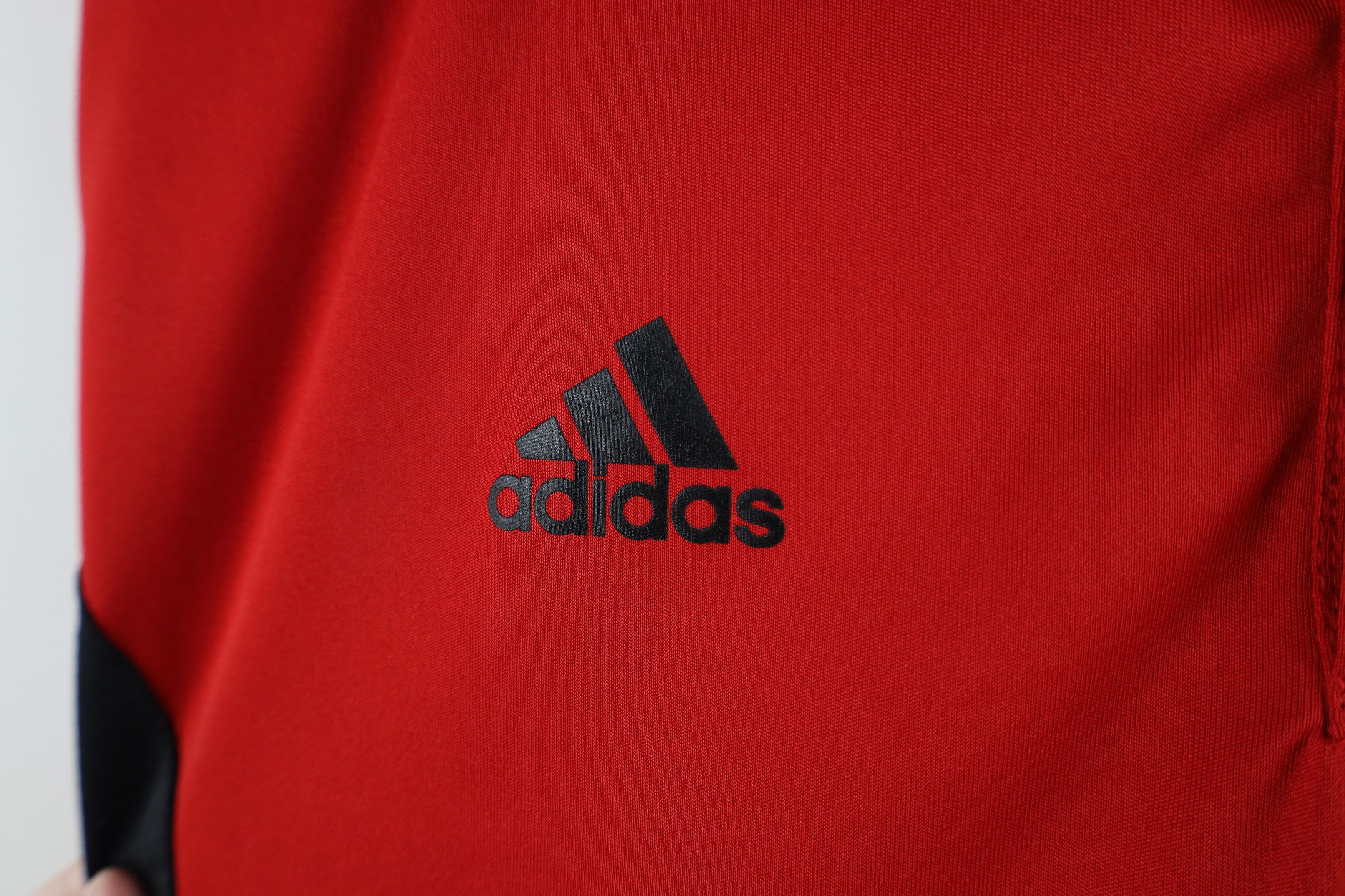 Adidas × Vintage Adidas University of Cincinnati Football Polo Shirt Red Size US XL / EU 56 / 4 - 4 Thumbnail