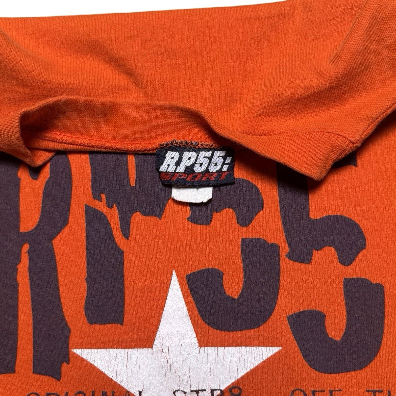 Vintage Vintage Y2K RP55 Str8 Off the Street Graphic T Shirt 2XL Size US XXL / EU 58 / 5 - 3 Thumbnail