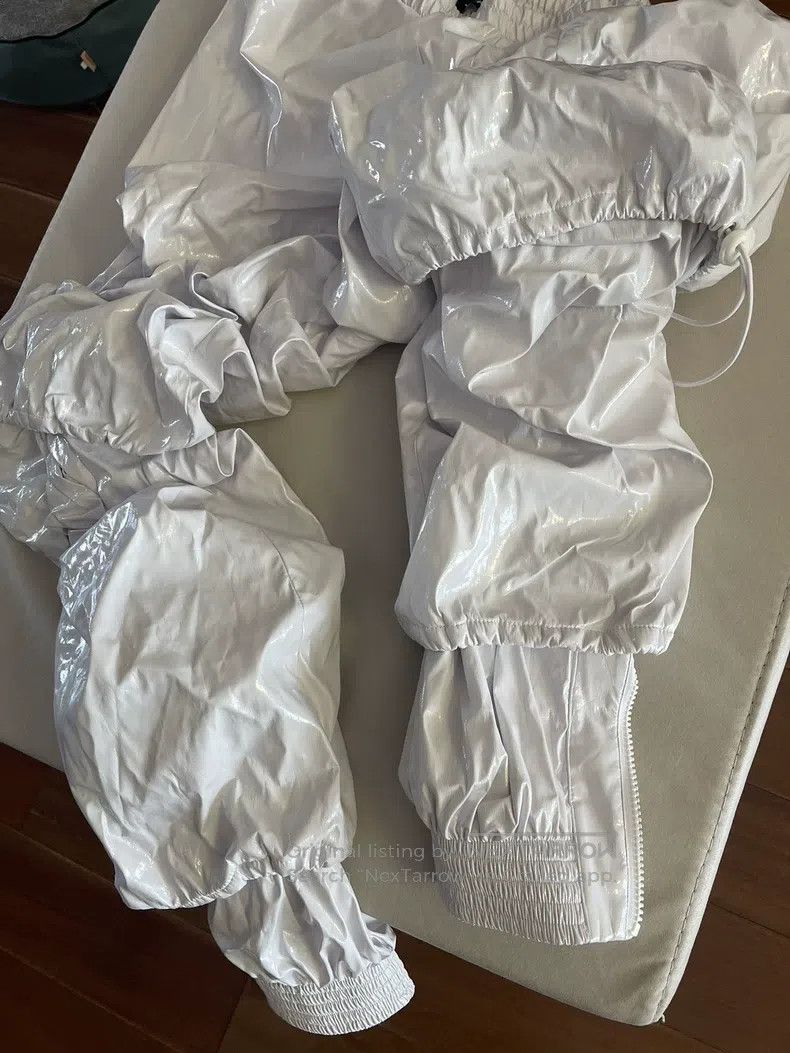 Y/Project Y/Project Size XS Silver-white overalls and trousers Size US 29 - 3 Thumbnail