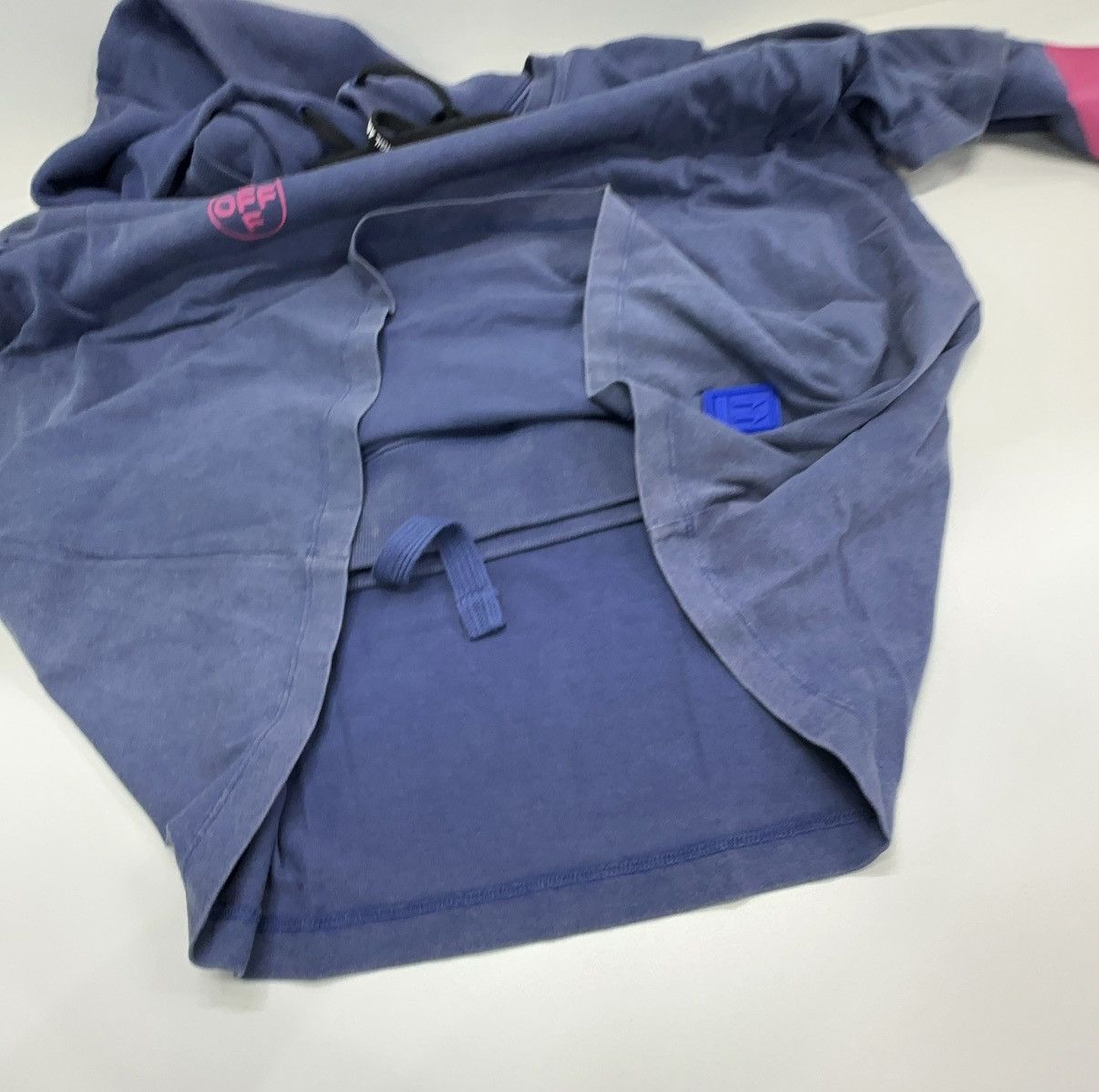 Off-White OFF-WHITE Diag Mariana Hooded T-Shirt Size US M / EU 48-50 / 2 - 5 Thumbnail