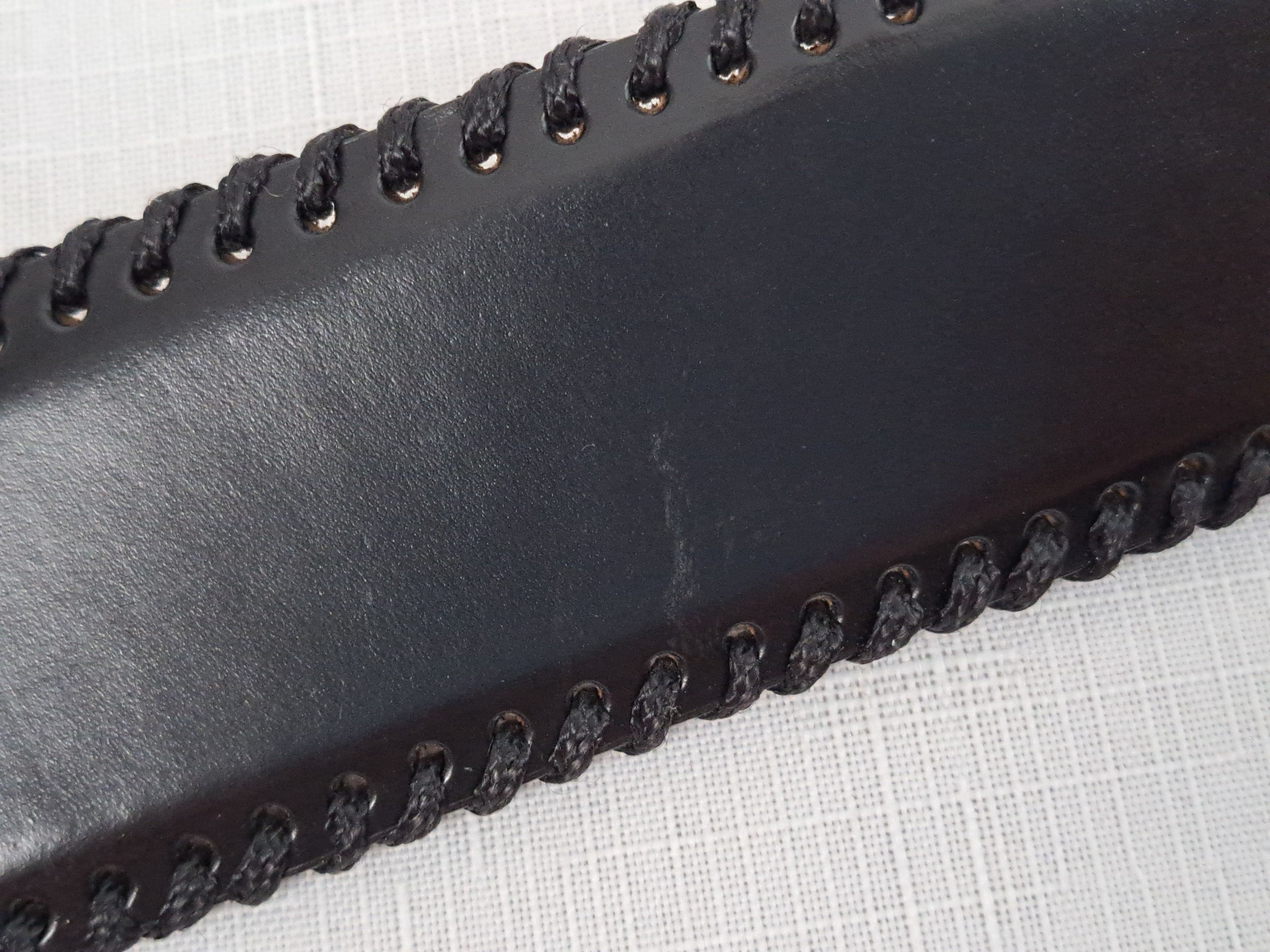 Handmade Giorgio Zoni Pelletterie leather belt. Made in Italy Size ONE SIZE - 18 Thumbnail