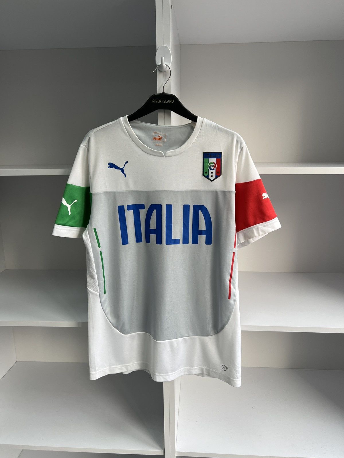 Puma × Vintage Vintage Puma Italy National Soccer Team Training Jersey Size US L / EU 52-54 / 3 - 6 Thumbnail