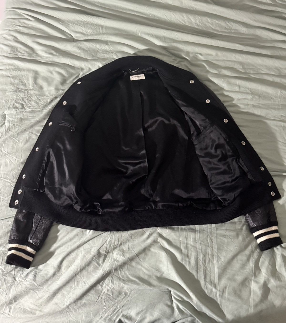 Saint Laurent Paris Saint Laurent Wool Teddy Jacket Size US M / EU 48-50 / 2 - 2 Thumbnail