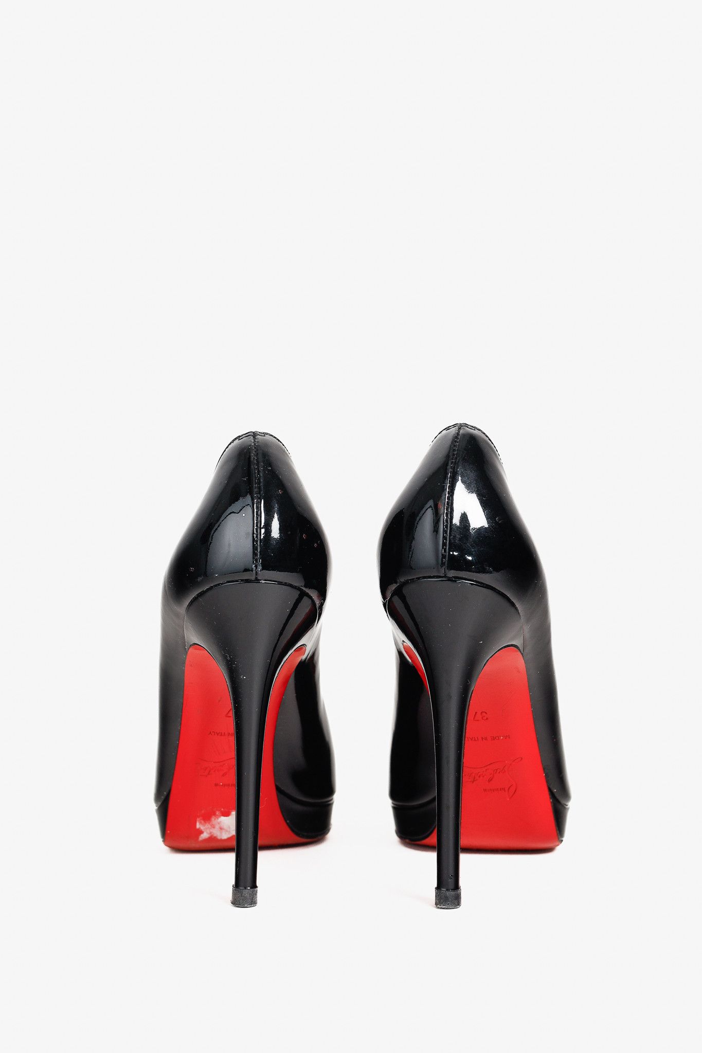 Christian Louboutin Christian Louboutin New Simple 110 Patent Leather Pumps Size US 6.5 / IT 36.5 - 3 Thumbnail