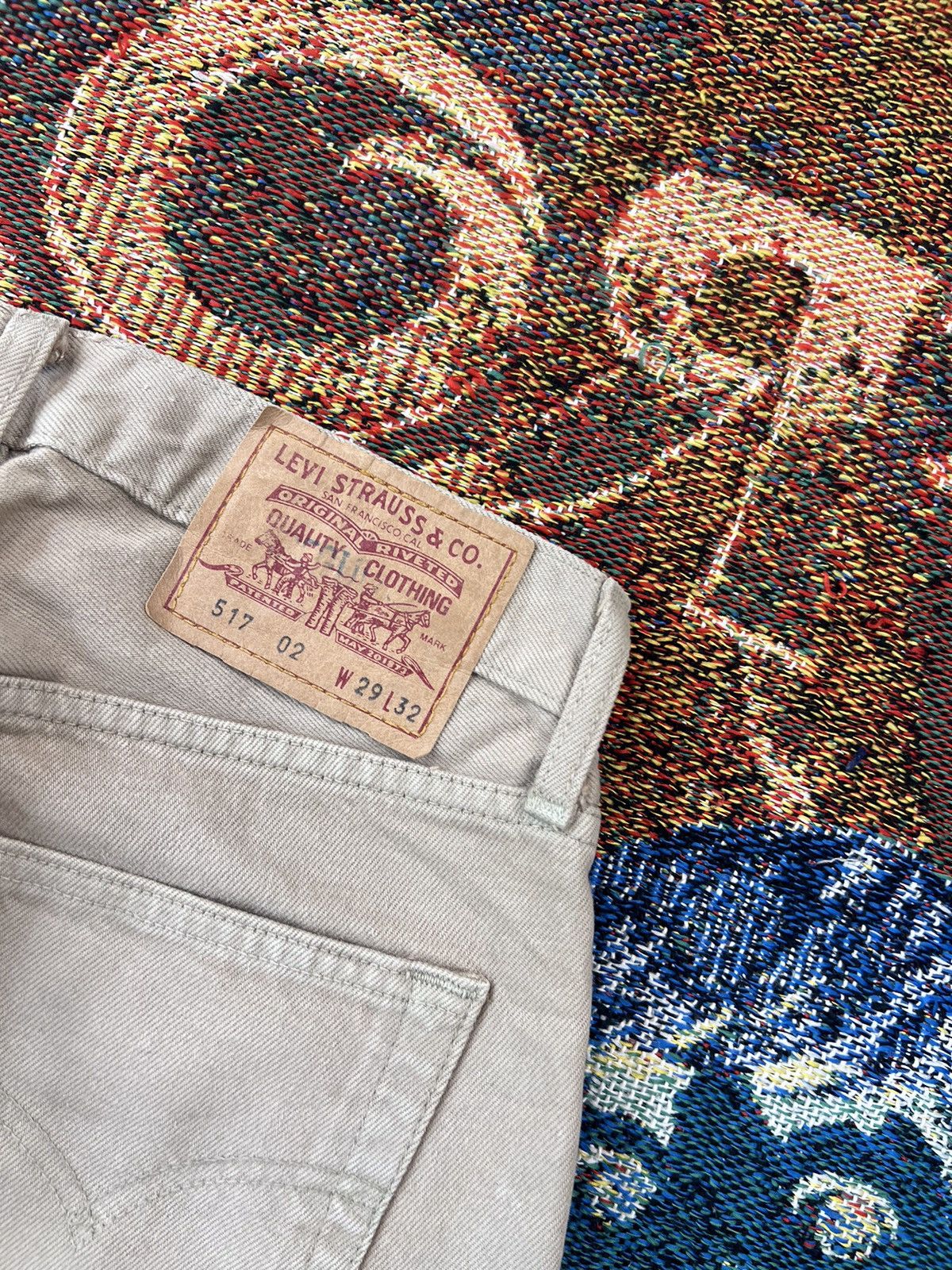Other Vintage Levi’s 517 straight fit denim Size US 27 - 8 Thumbnail