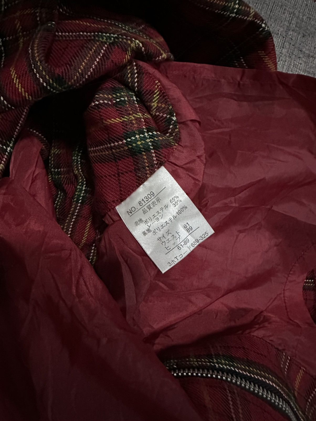 If Six Was Nine Vintage CHOOP Japan Tartan Punk Goth Hypebeast RARE Skirts Size 26" / US 2 / IT 38 - 8 Thumbnail