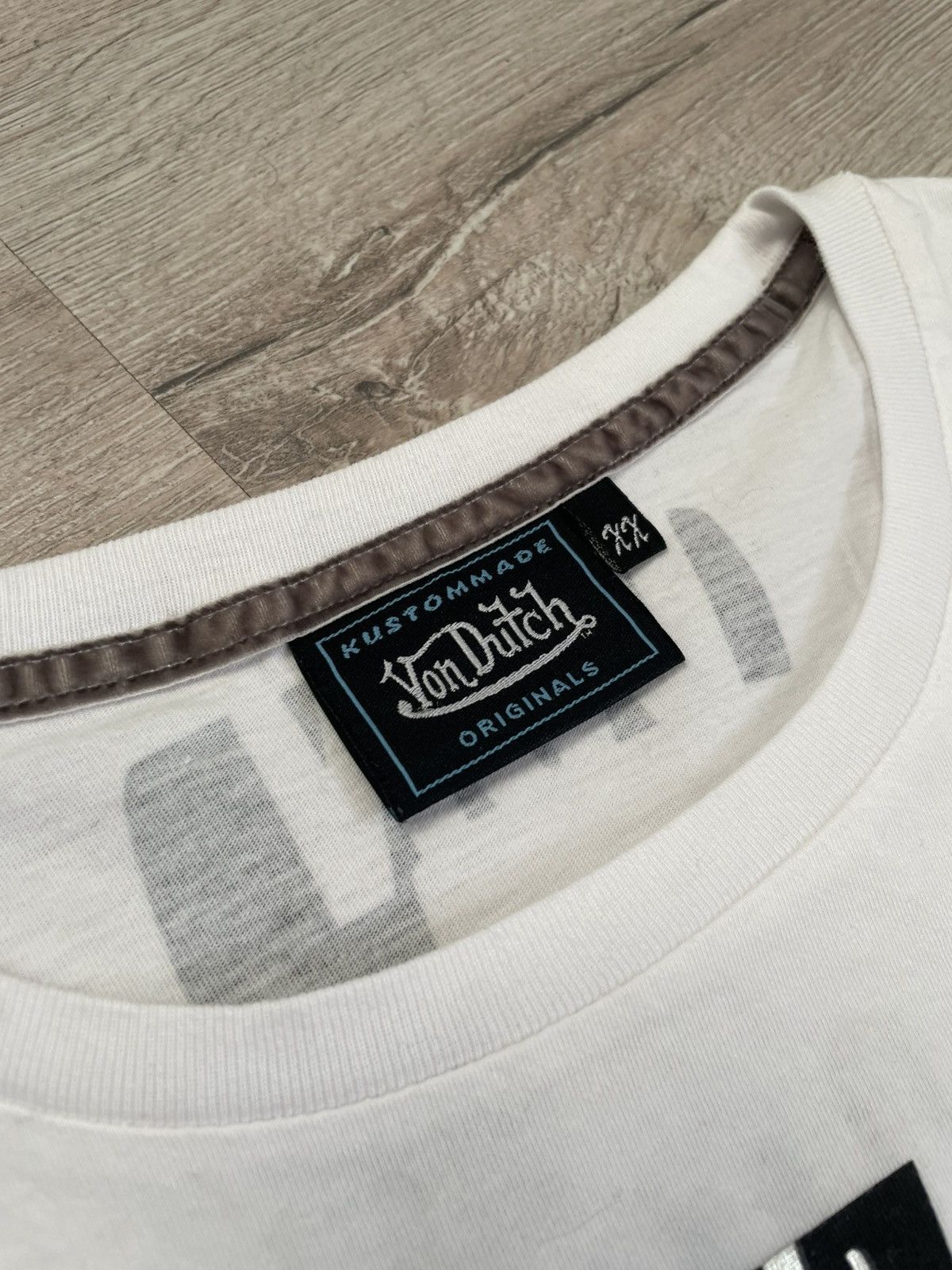 Designer × Von Dutch Von Dutch Originals Big Logo Tee Ed Hardy Style T-shirt Y2k Size US XXL / EU 58 / 5 - 6 Thumbnail
