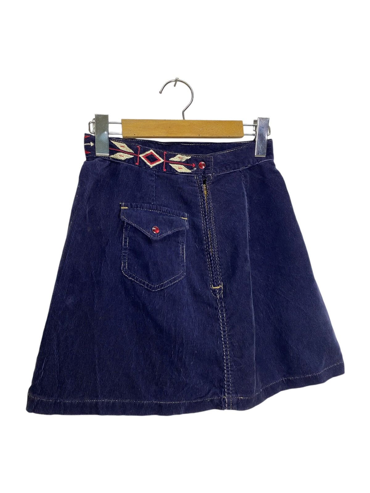 Hysteric Glamour Vintage Hysteric Glamour Corduroy mini skirt Size 24" / US 00 / IT 34 - 2 Thumbnail