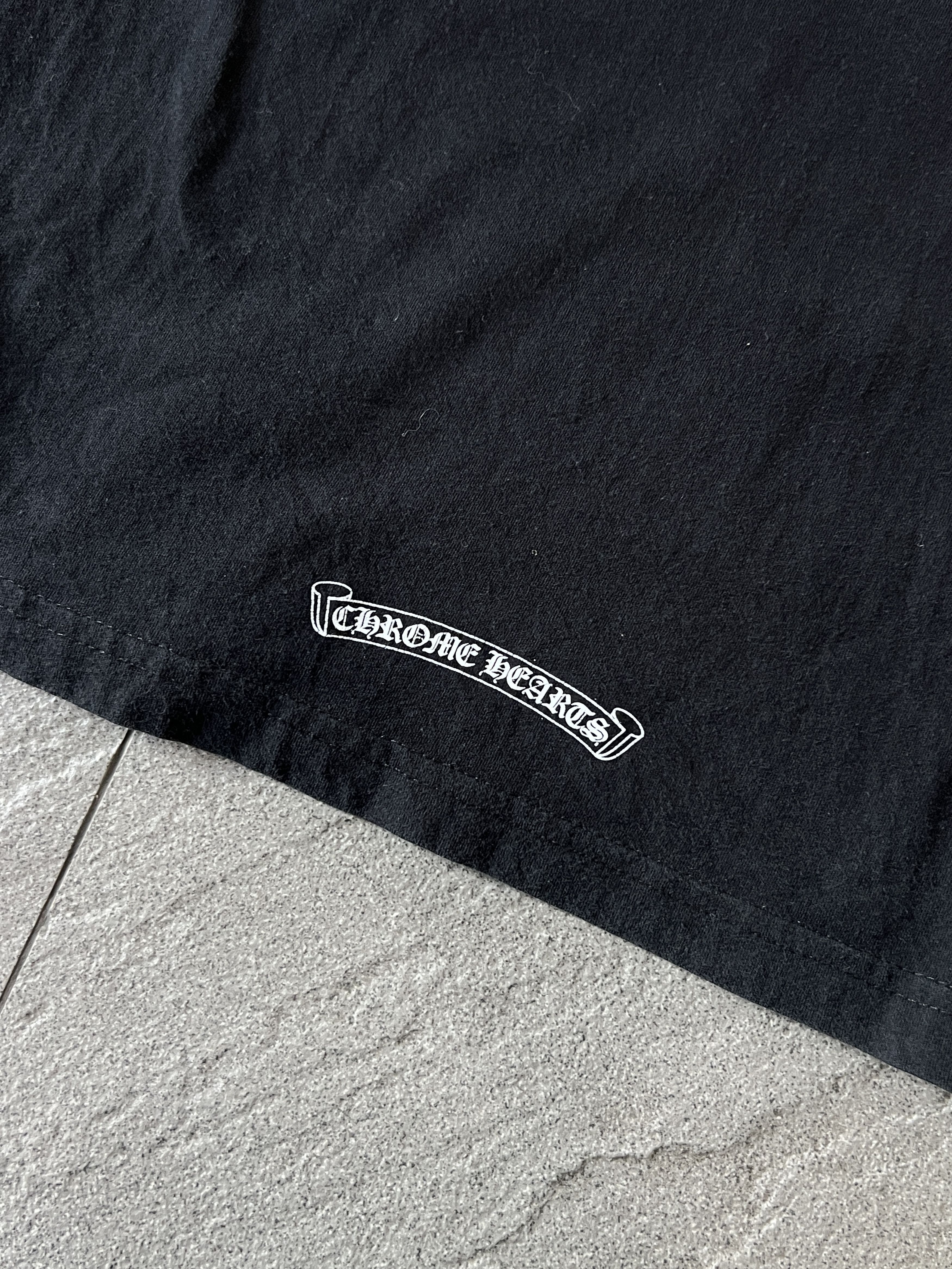 Chrome Hearts Chrome Hearts Flame Side Pocket Tee Black Small Size US S / EU 44-46 / 1 - 7 Thumbnail