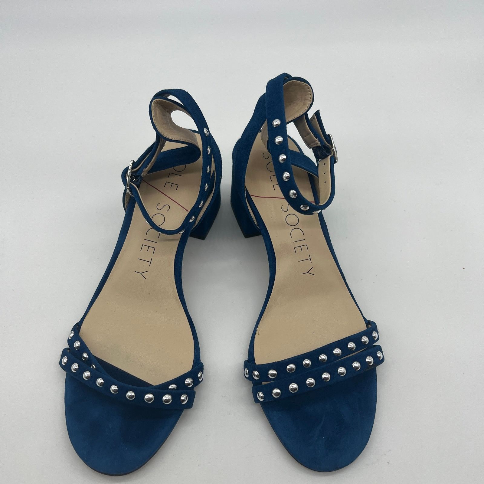 Other Sole Society Suede Ankle Strap Sandals Size 7 M Size US 7 / IT 37 - 3 Thumbnail