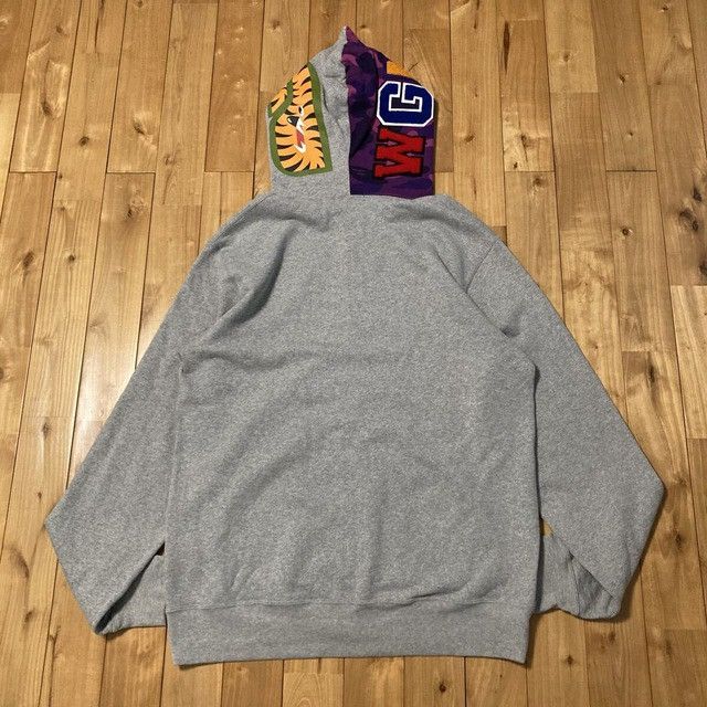 Bape 🔥3XL🔥 BAPE Purple Camo Shark Full Zip Hoodie a bathing ape Size US XXL / EU 58 / 5 - 2 Thumbnail