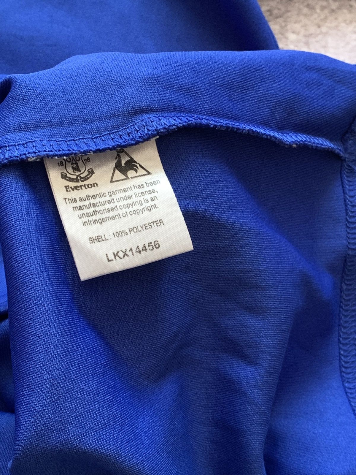 Le Coq Sportif 🔥LE COQ SPORTIF EVERTON VINTAGE TRAINING SOCCER JERSEY Size US M / EU 48-50 / 2 - 10 Thumbnail