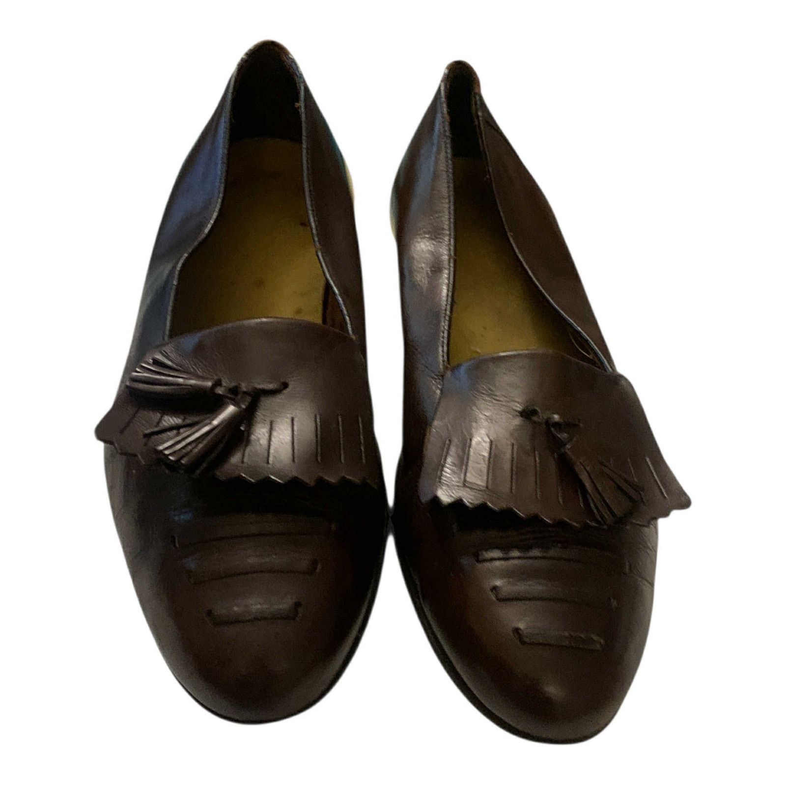 Other San Remo Leather Loafers Made in Italy Tassel Brown Shoe 9.5 Size US 9.5 / EU 42-43 - 2 Thumbnail