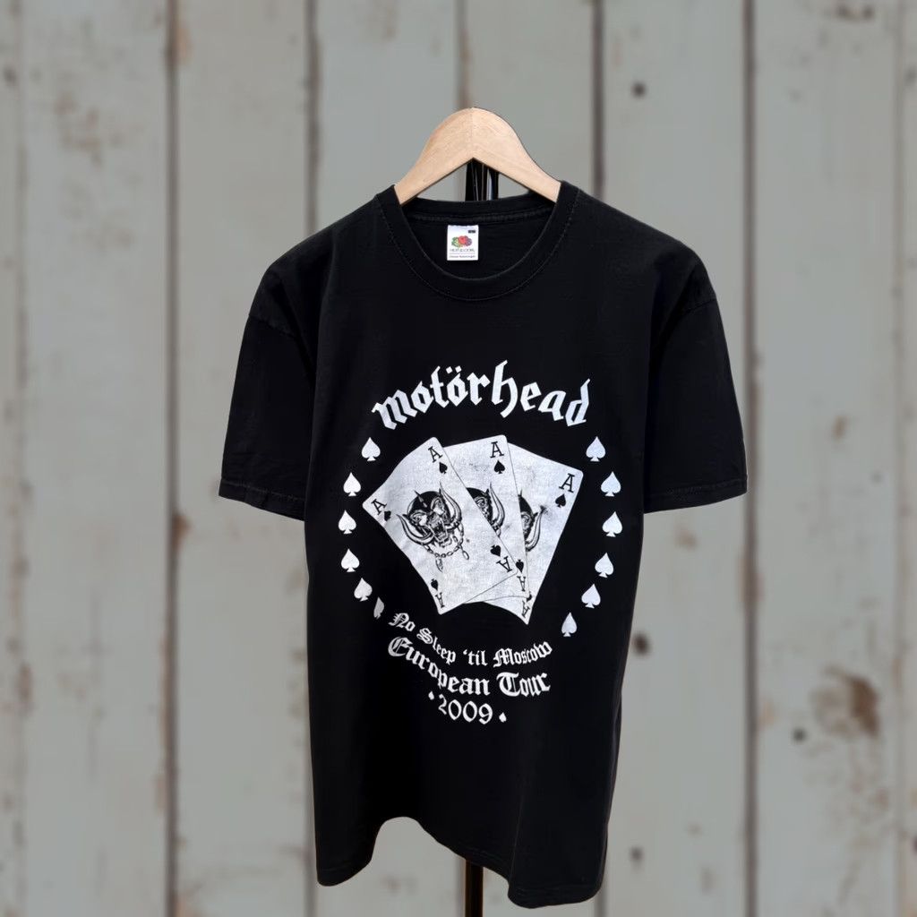 Fruit Of The Loom VINTAGE Motorhead Rock Band T-Shirt Men L Black Retro Rare 2009 XS? No: Size M/L. Size US L / EU 52-54 / 3 - 1 Thumbnail