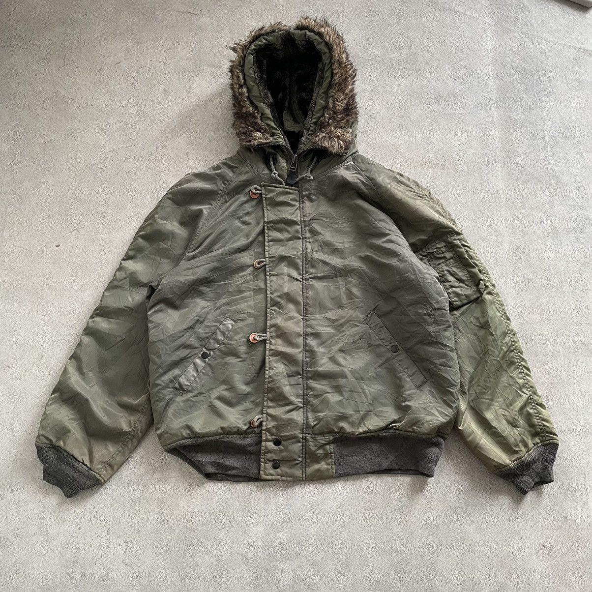 Avirex Avirex Bomber Jacket X Military X Vintage Size US XL / EU 56 / 4 - 1 Thumbnail