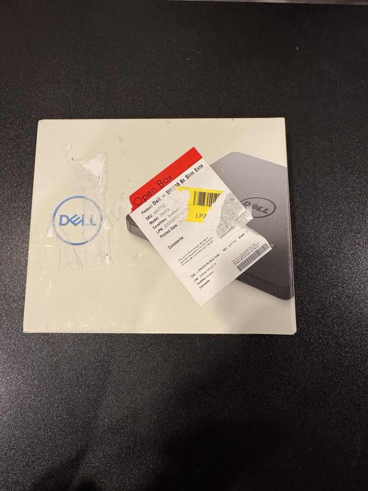 Delta Dell USB Slim DVD +/- RW External Optical Drive DW316 [2224] Size ONE SIZE - 5 Thumbnail