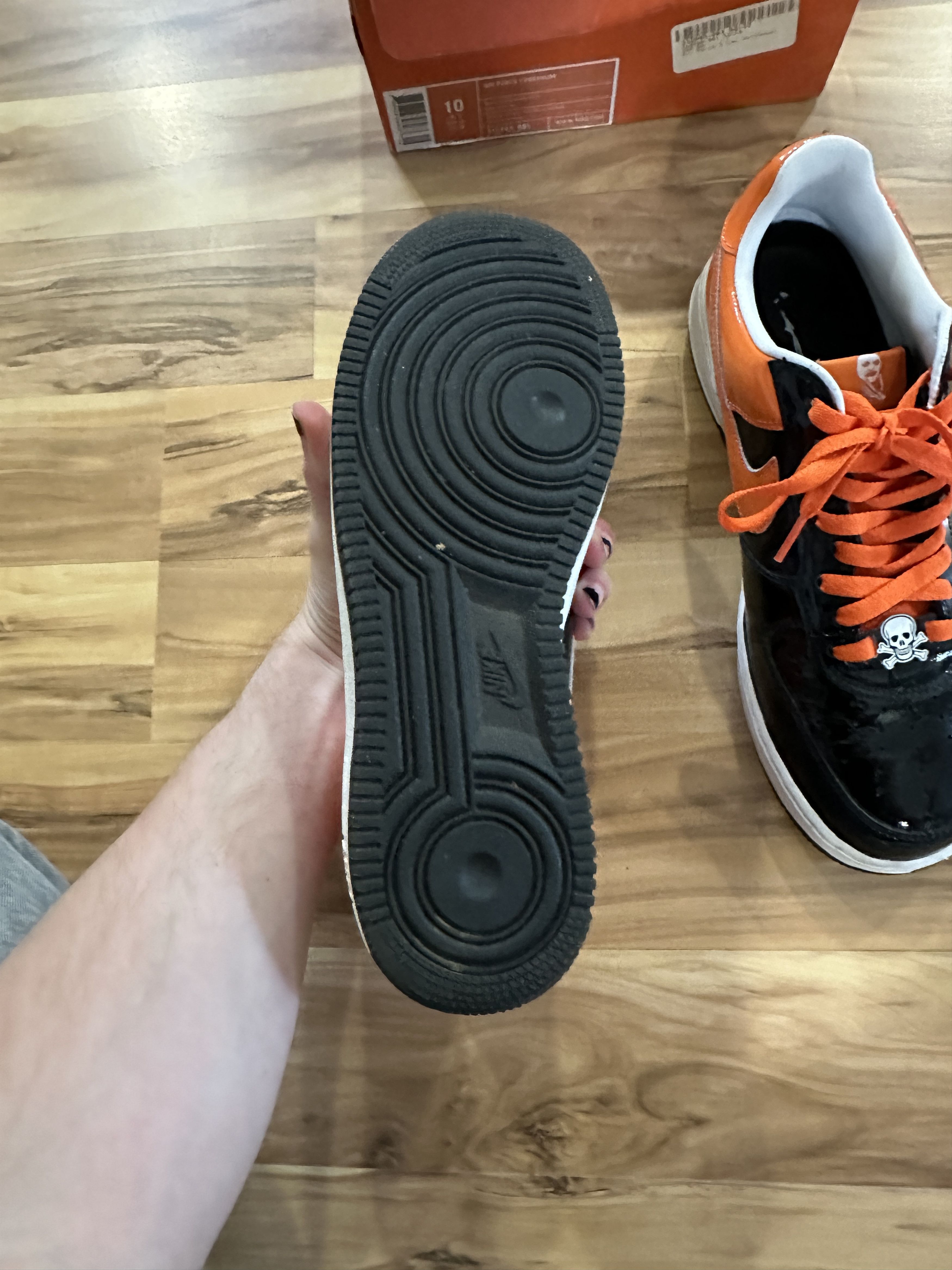 Nike Nike Premium Air Force One Halloween 2005 Size US 10 / EU 43 - 7 Thumbnail