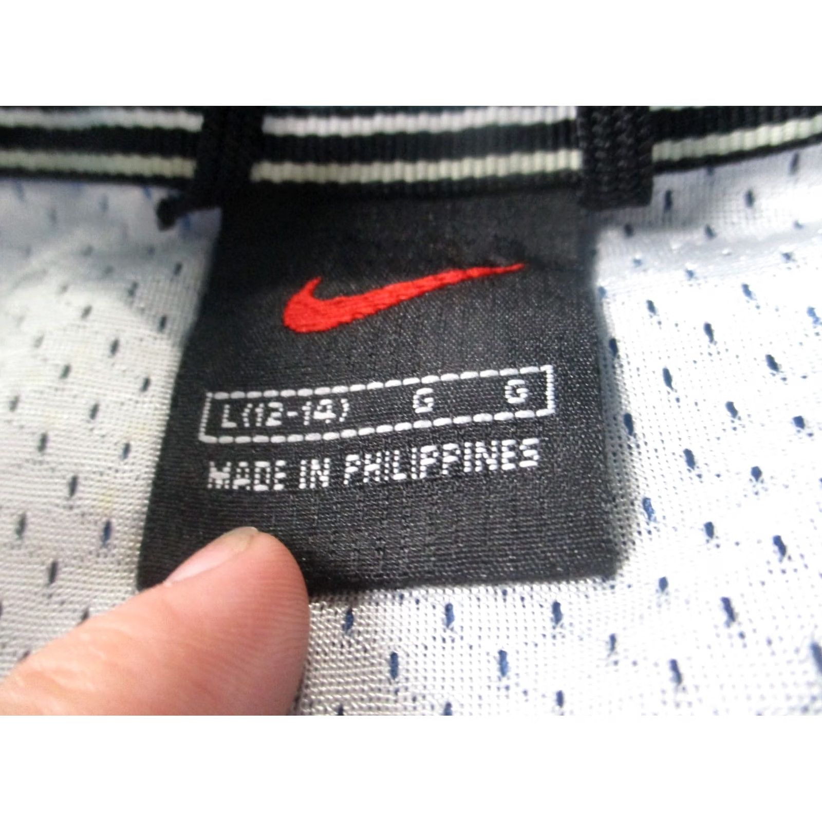 Nike Nike Jacket Womens L Blue Nylon Lined Golf Athletic Swoosh Logo Track Retro Windbreaker Mens Womens Boys Girls Size L / US 10 / IT 46 - 6 Thumbnail