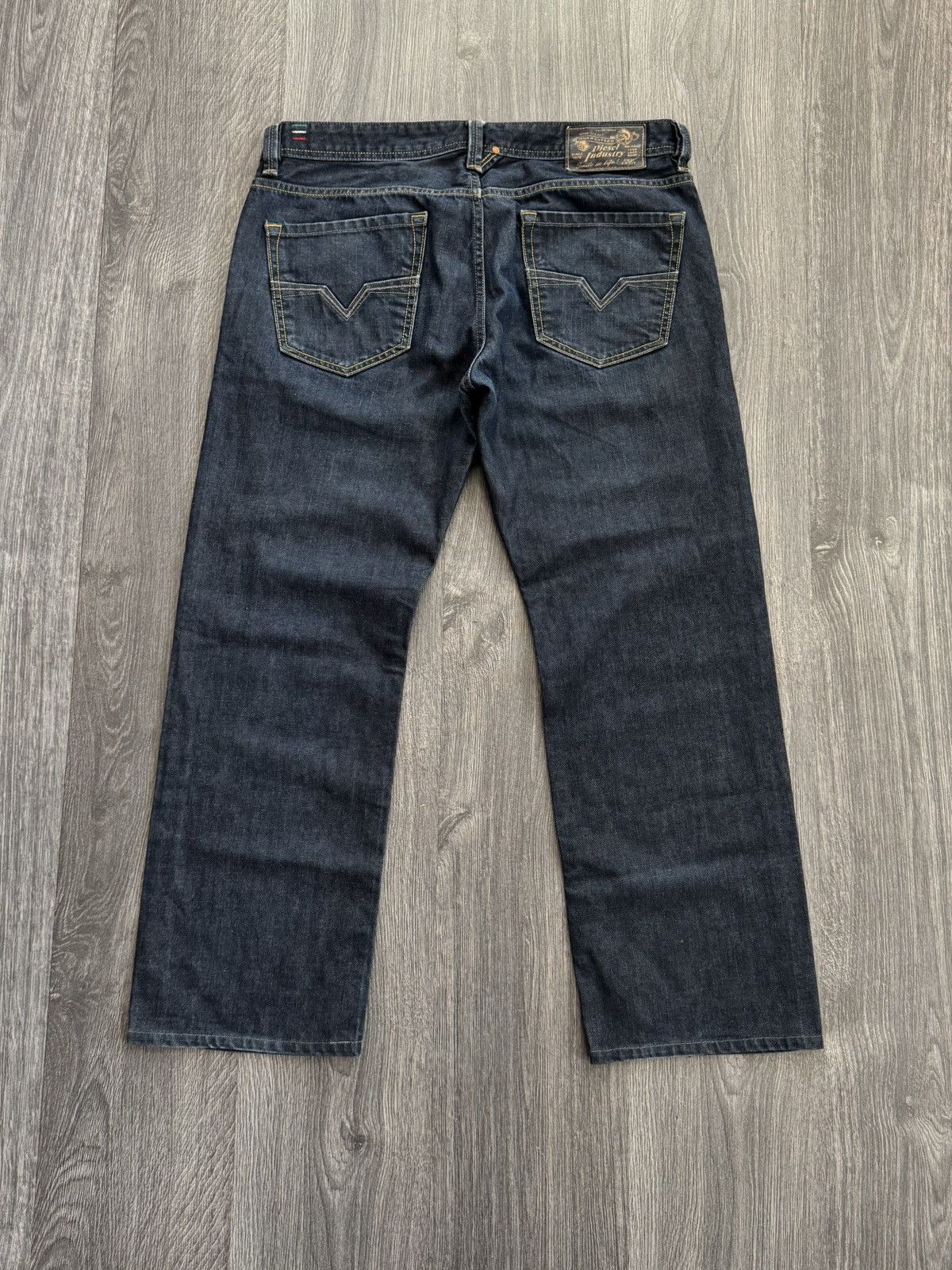 Diesel Y2K Vintage Diesel Navy Jeans made in Italy Size US 34 / EU 50 - 4 Thumbnail