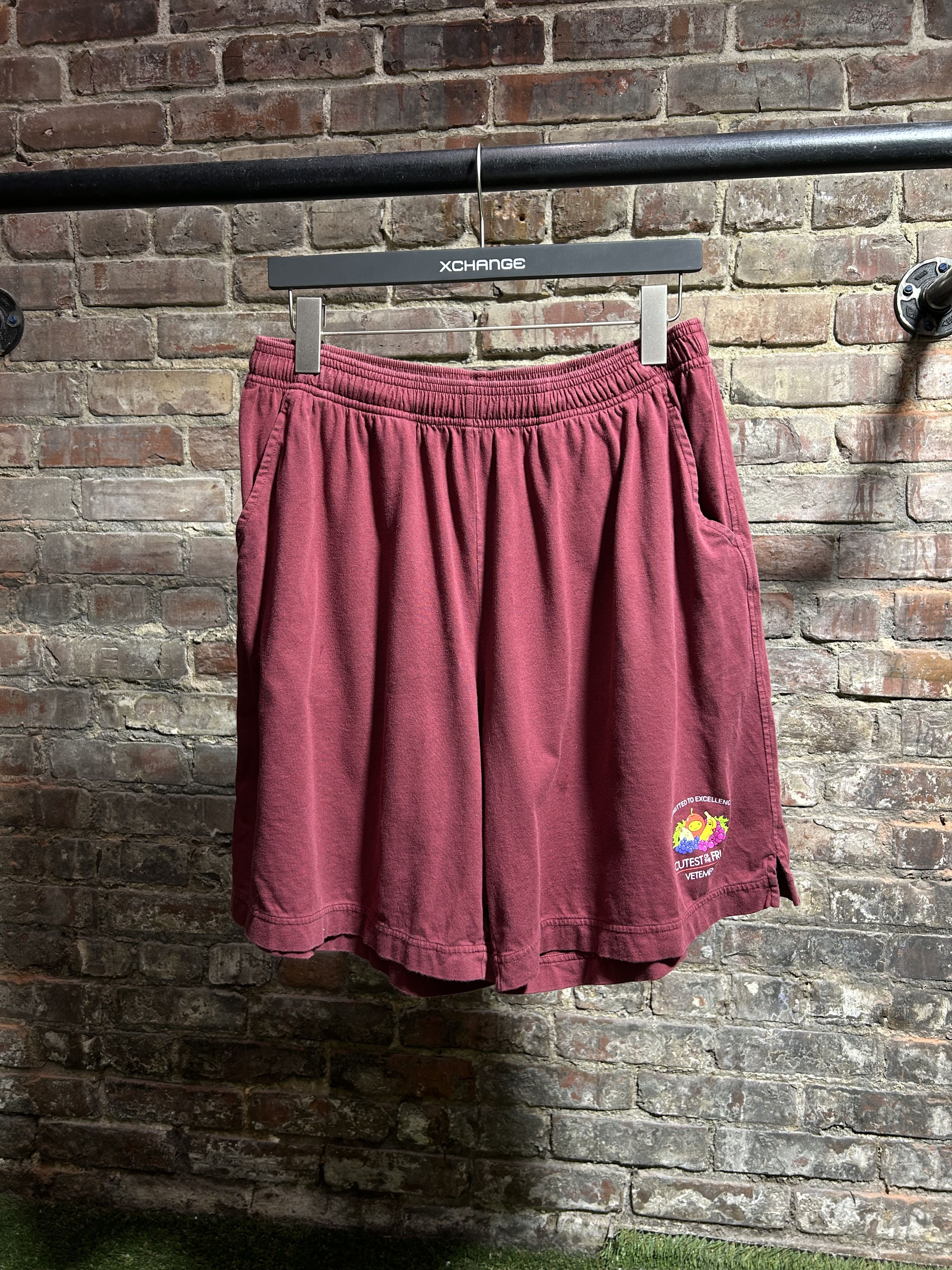 Vetements Vetements Cutest Of The Fruits Shorts Size US 32 / EU 48 - 1 Thumbnail