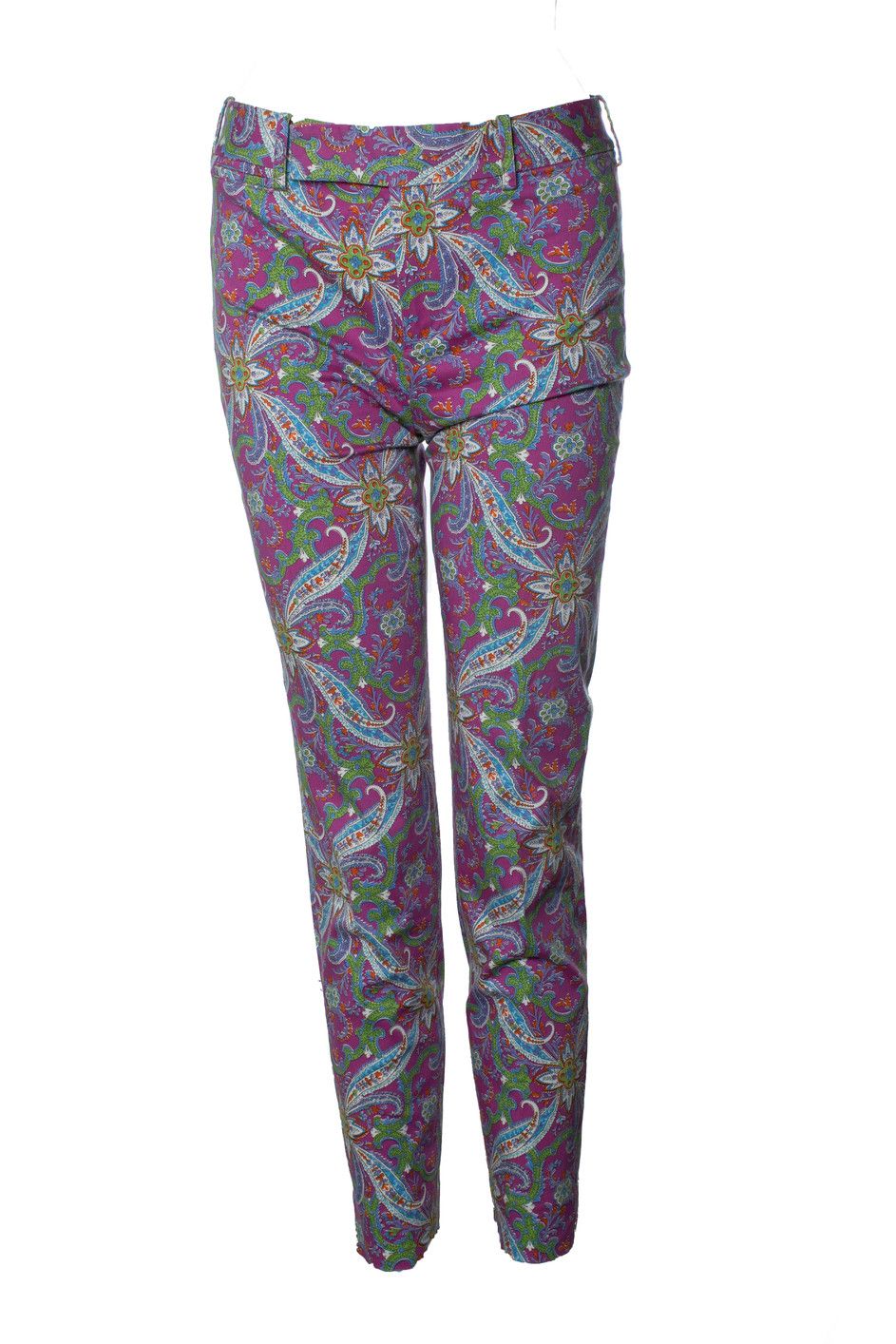Ralph Lauren Ralph Lauren, Purple set with paisley print Size 27" / US 4 / IT 40 - 2 Thumbnail