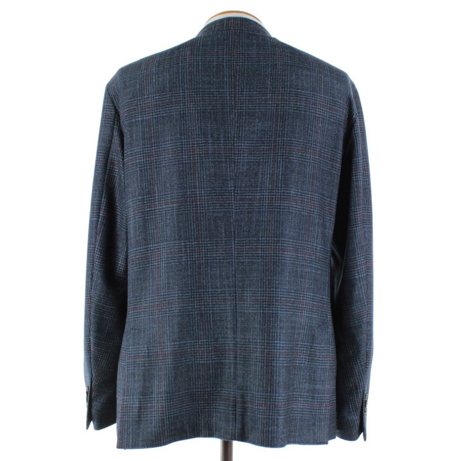 Luciano Barbera Luciano Barbera Sport Coat Size 46 US in Blue Size 46R - 5 Thumbnail