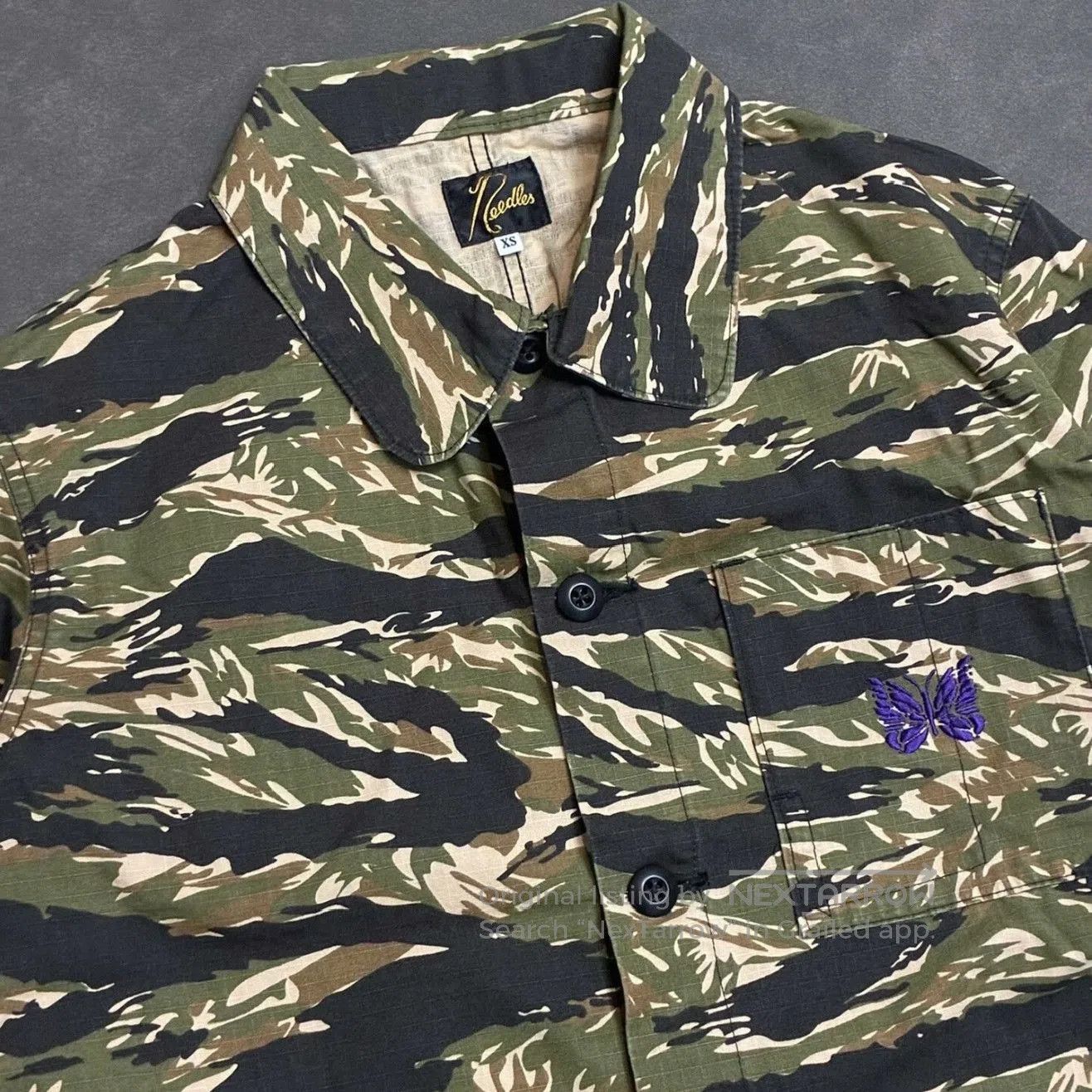 Needles Needles 25SS Coverall Tiger Camo Jacket. Size US XS / EU 42 / 0 - 5 Thumbnail