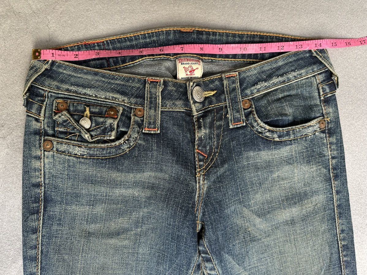 True Religion FLARE True Religion Low Rise Denim Size US 28 / EU 44 - 3 Thumbnail