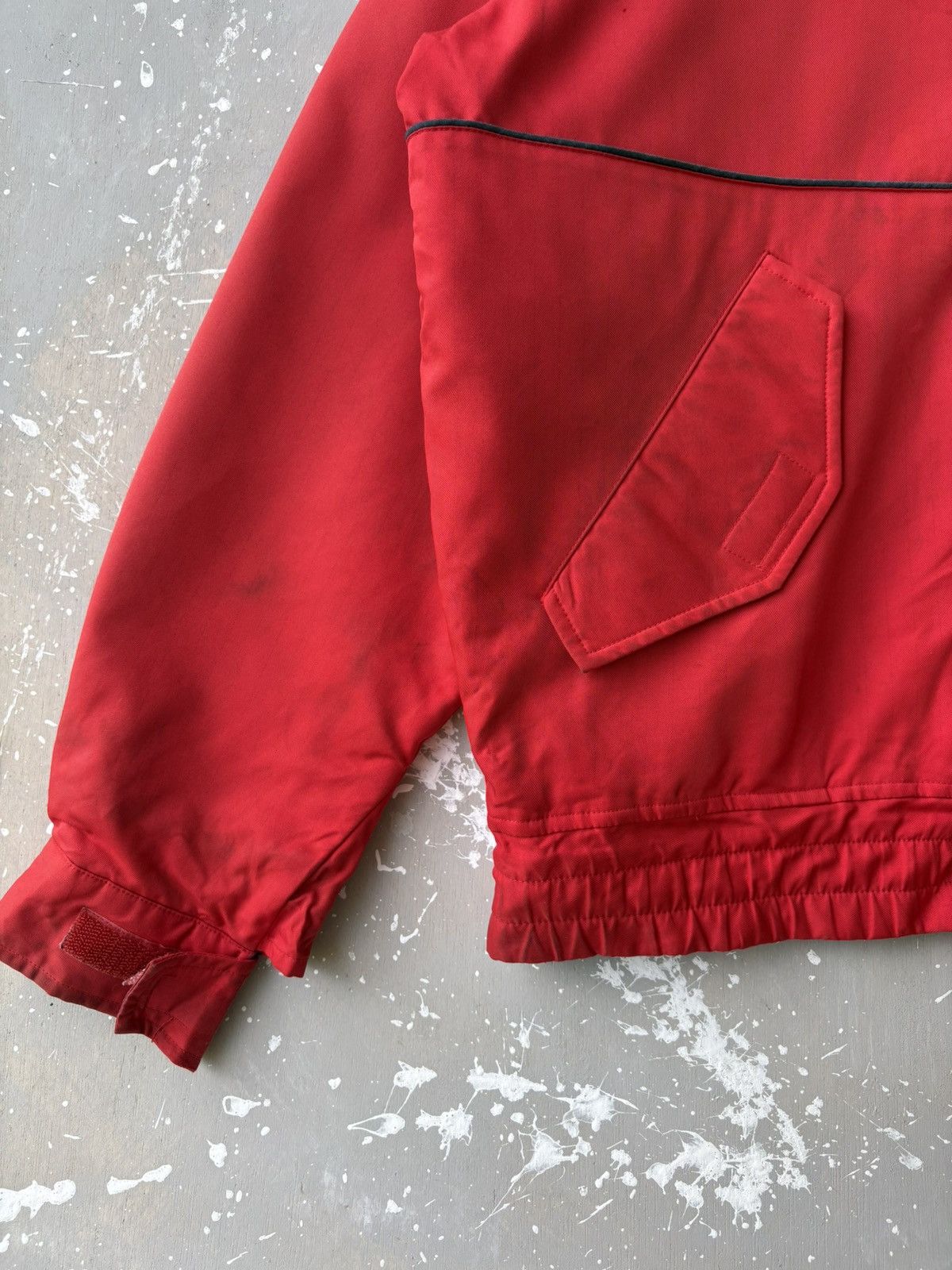Ferrari Vintage Shell Formula Work F1 Red Jacket 🧥 Size US XL / EU 56 / 4 - 11 Thumbnail